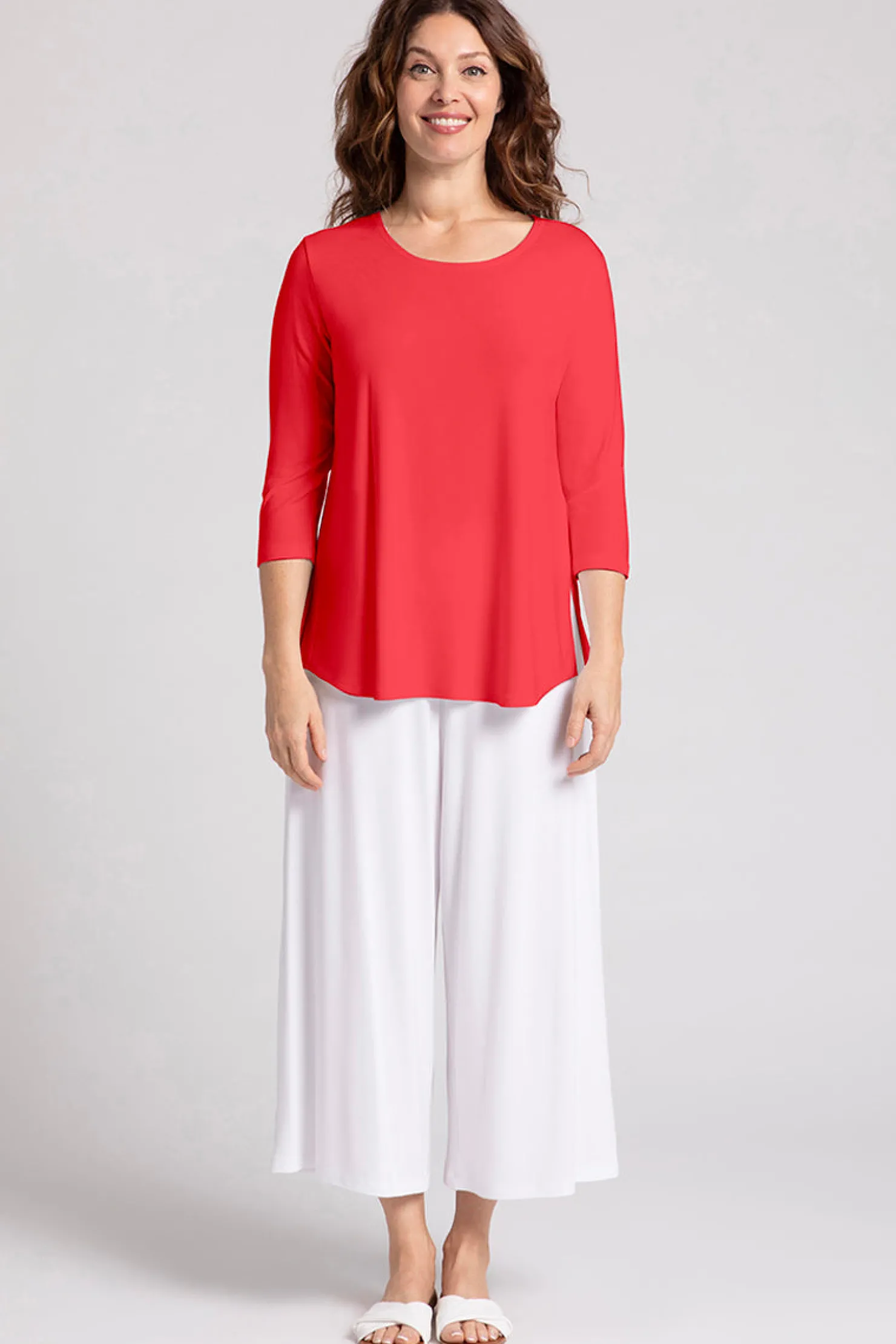 Sympli Tops>Bamboo Go To Classic T Relax Lipstick