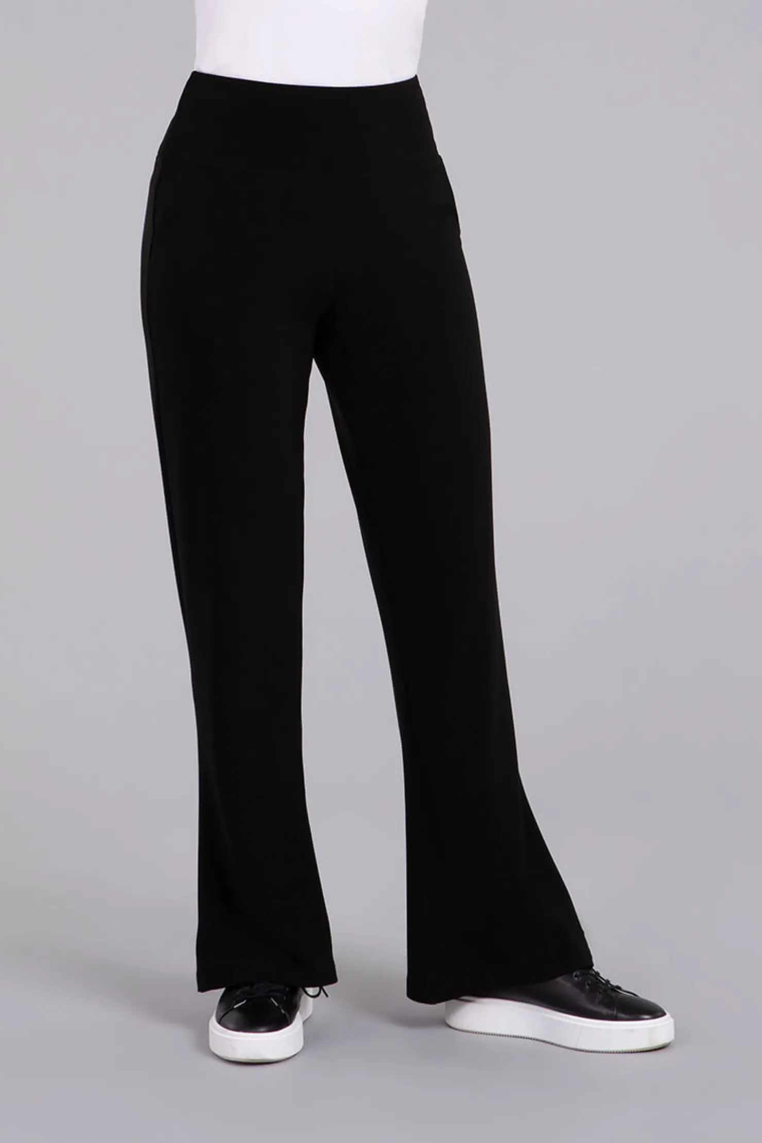 Sympli Bottoms>Bootcut Pant Black