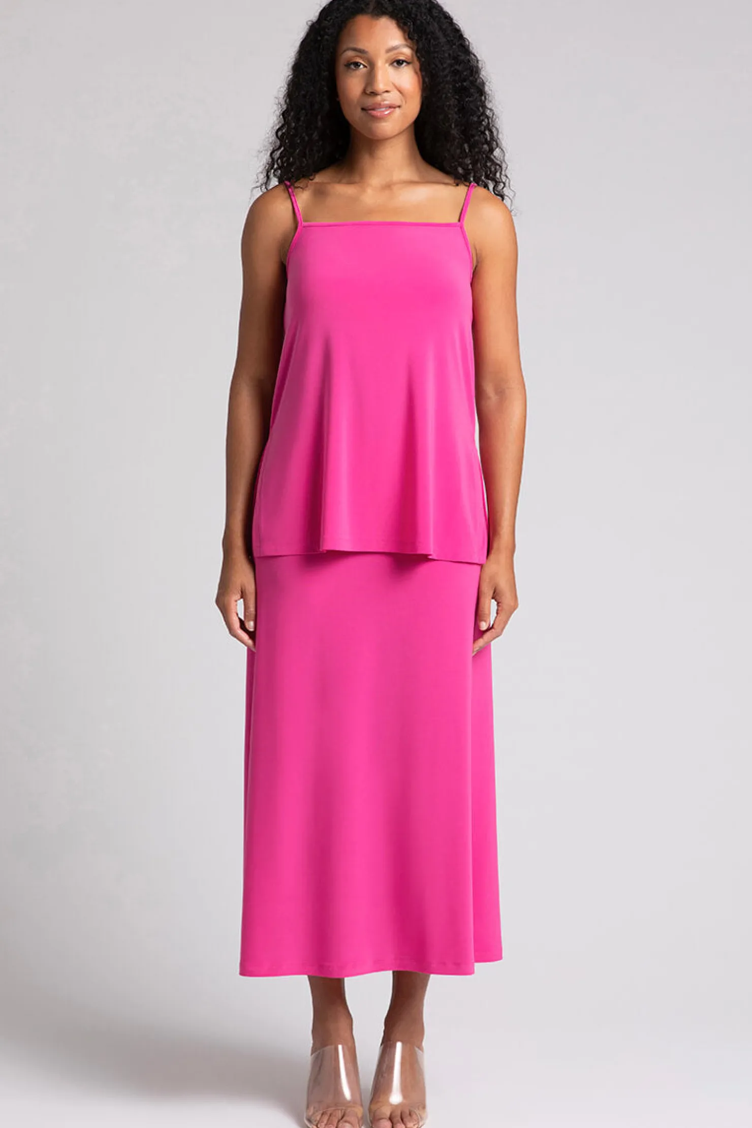 Sympli Tops>Cami Peony