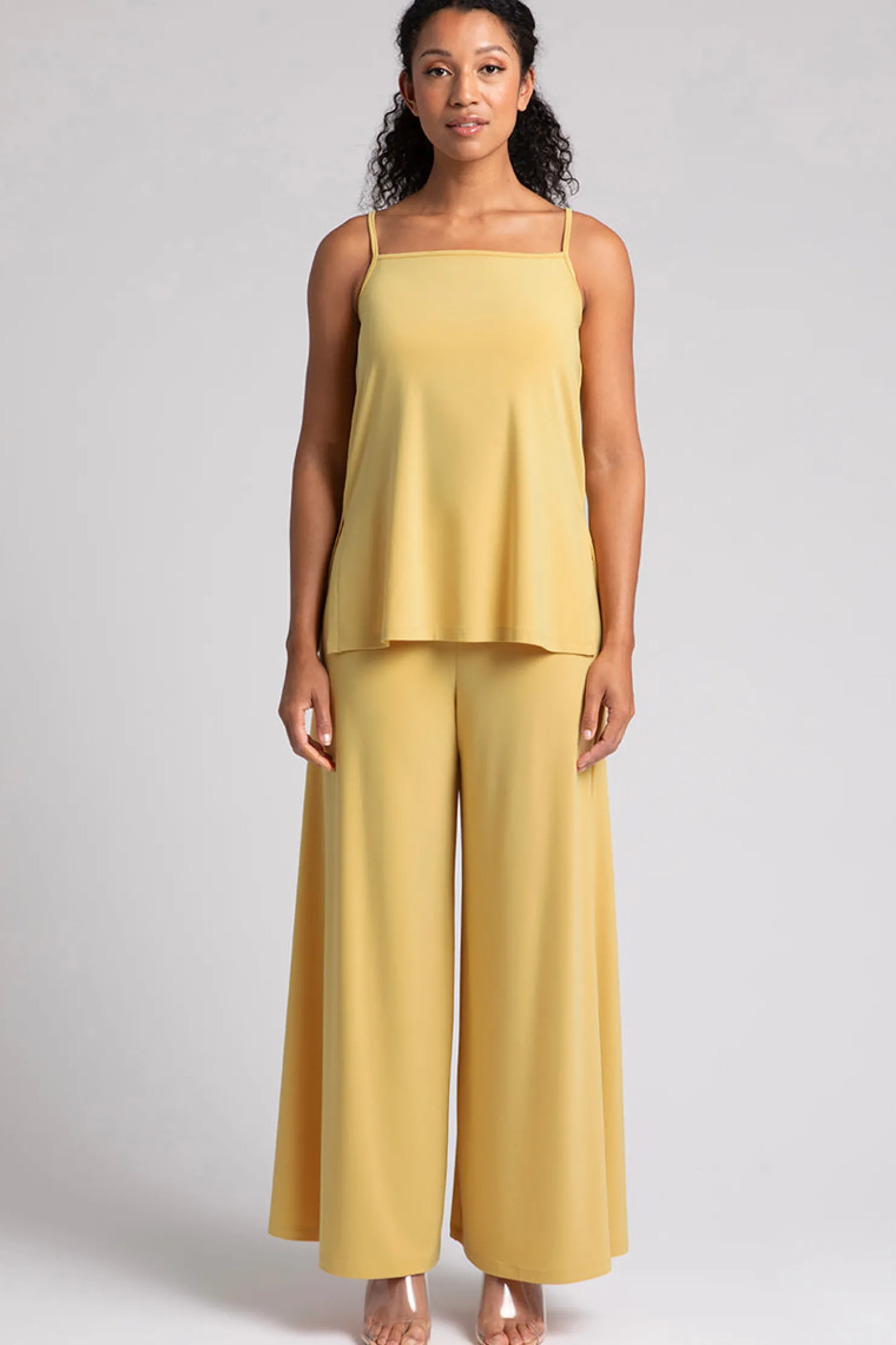 Sympli Tops>Cami Marigold