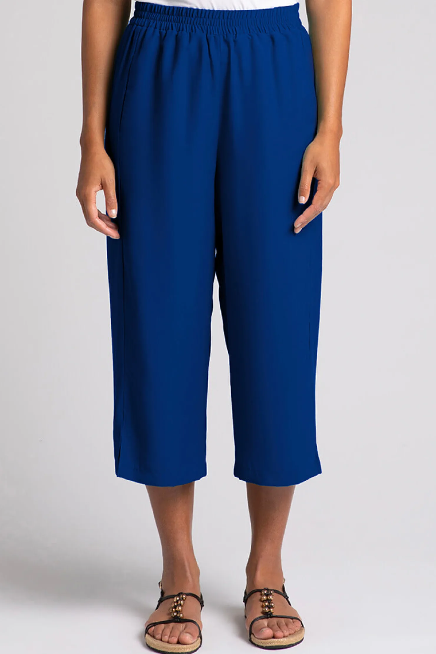Sympli Bottoms>Convoy Capri Pant Twilight