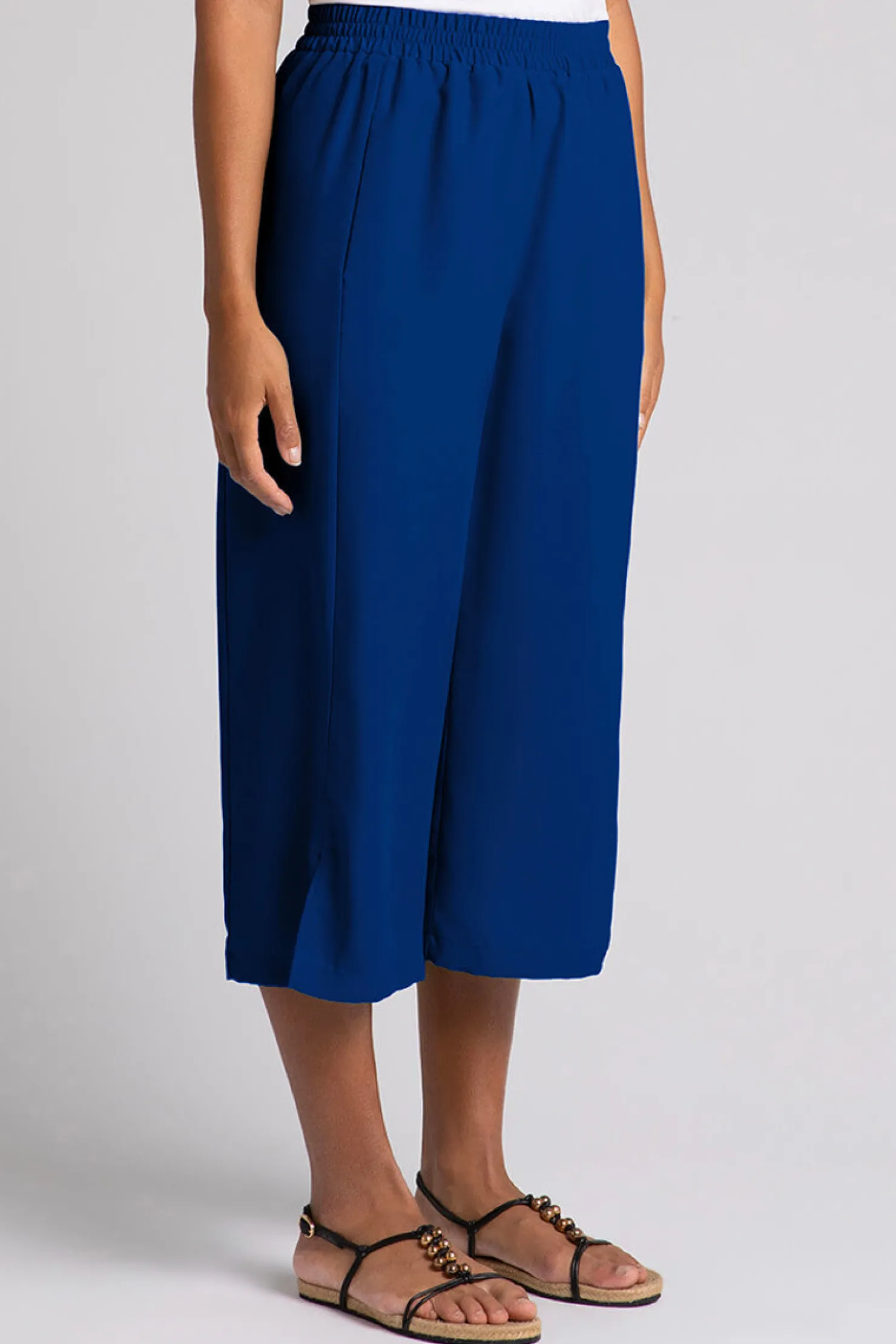 Sympli Bottoms>Convoy Capri Pant Twilight