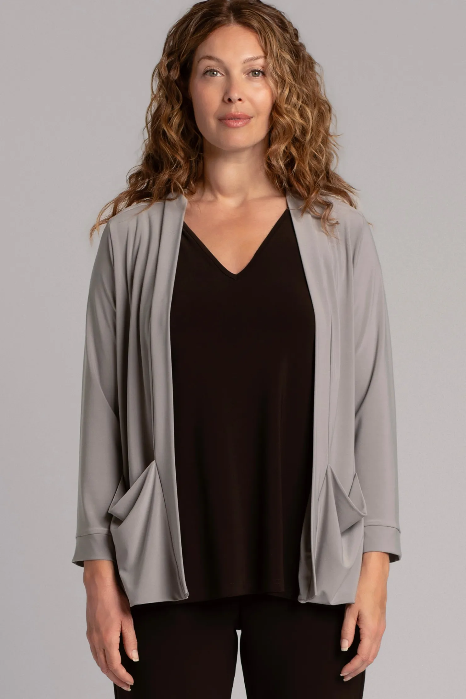 Sympli Sweaters & Cardigans>Core Cardigan Taupe