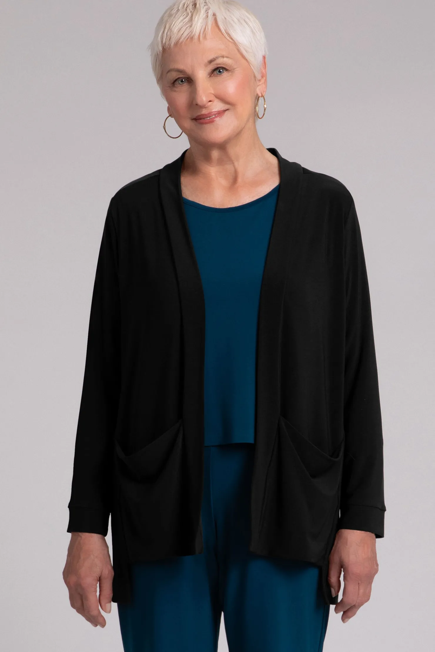 Sympli Sweaters & Cardigans>Core Cardigan Black