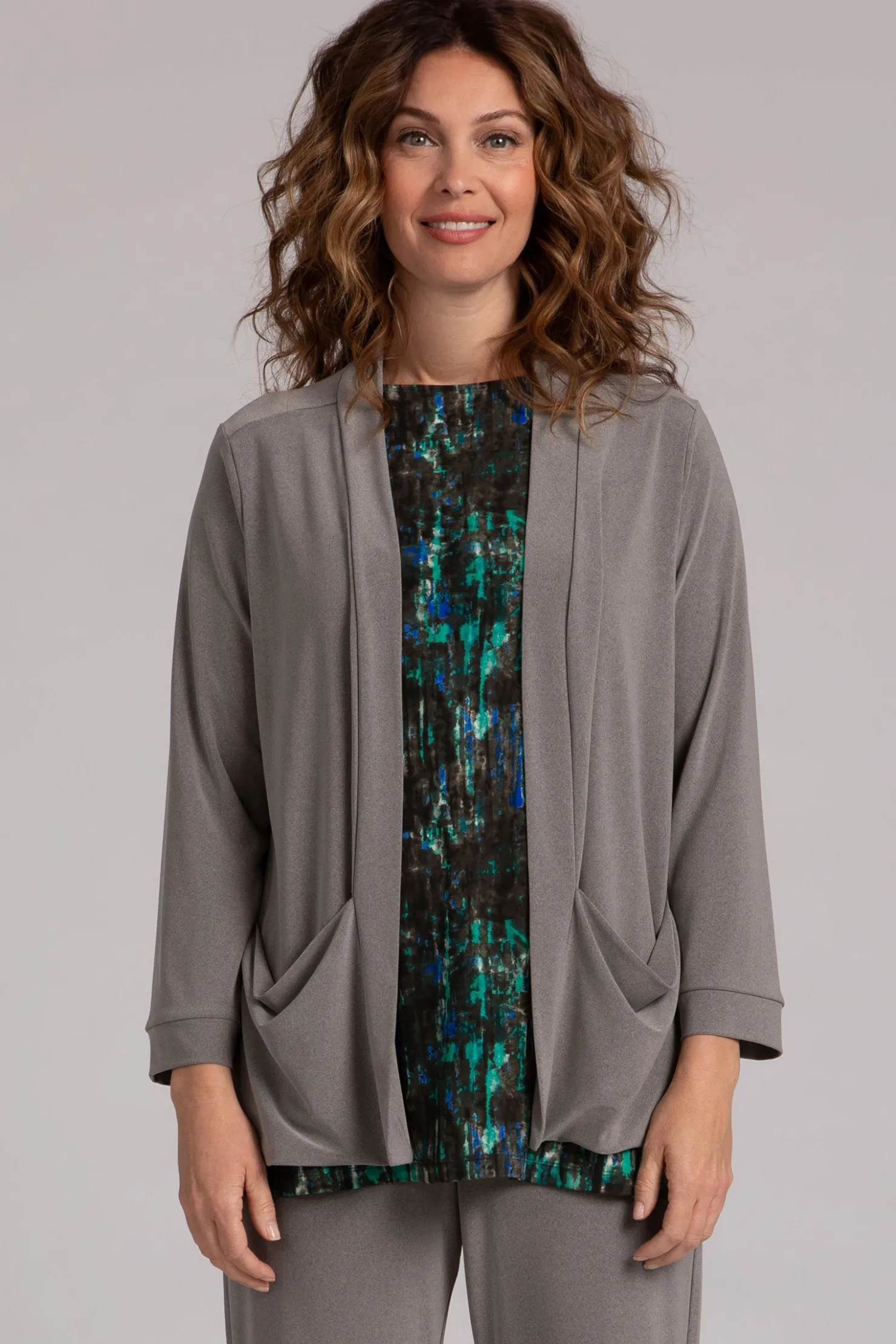 Sympli Sweaters & Cardigans>Core Cardigan MelangeSand