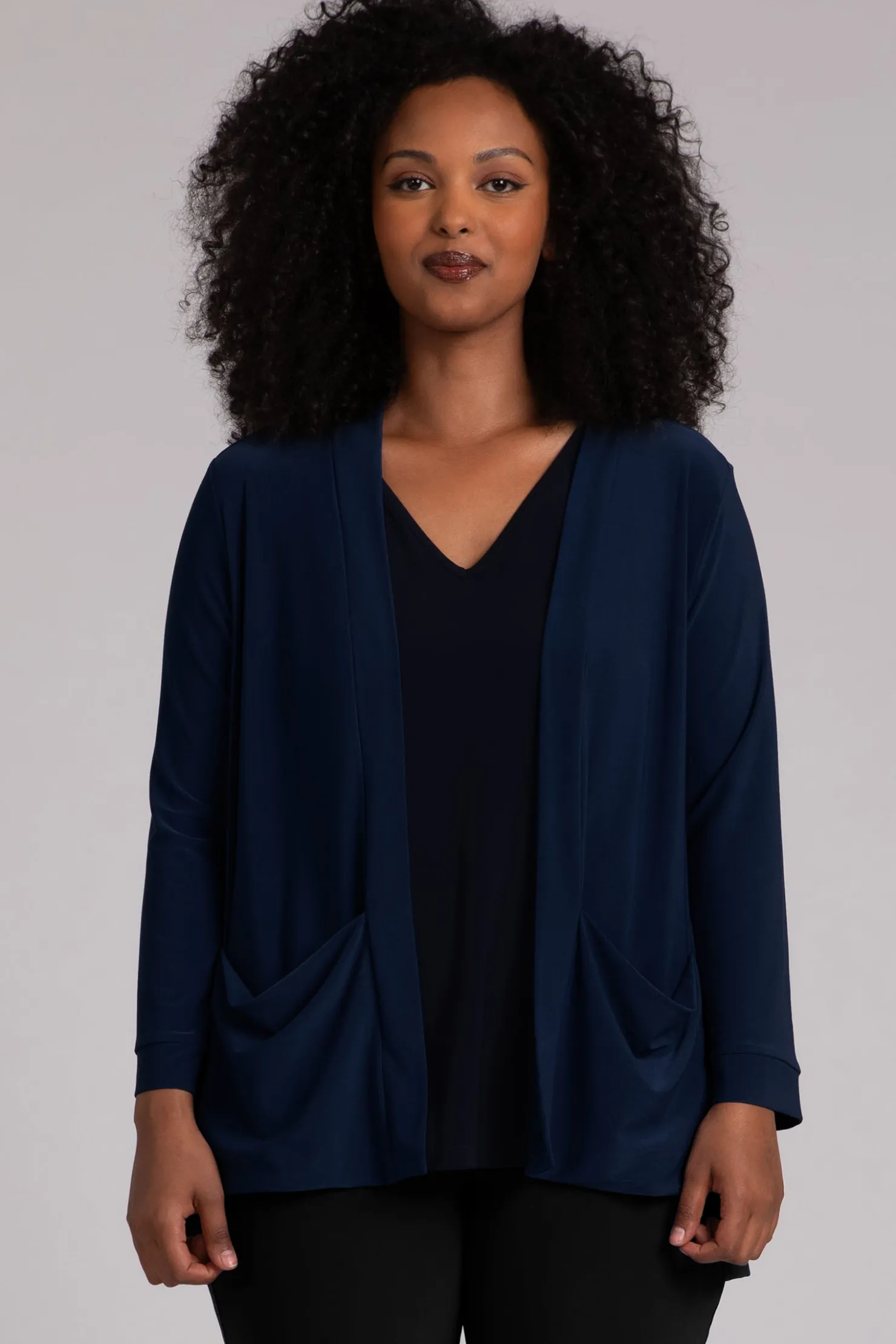 Sympli Sweaters & Cardigans>Core Cardigan Navy