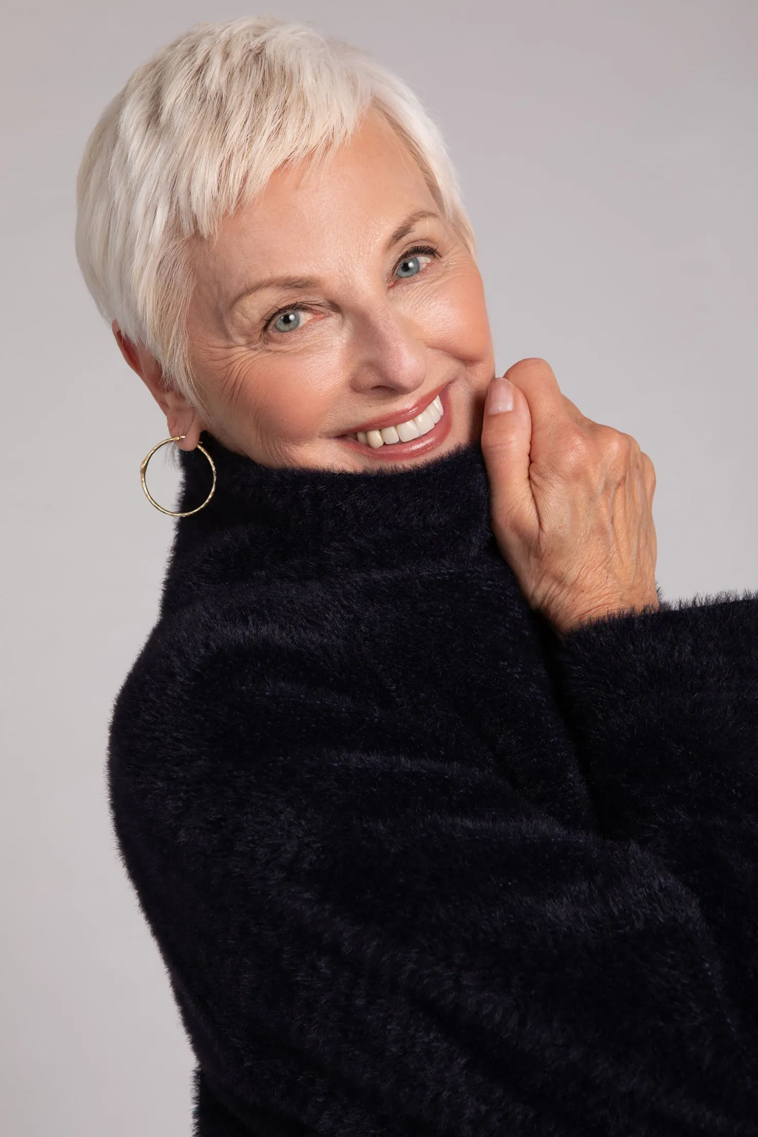 Sympli Sweaters & Cardigans>Cozy Everyday Cardigan Long Navy