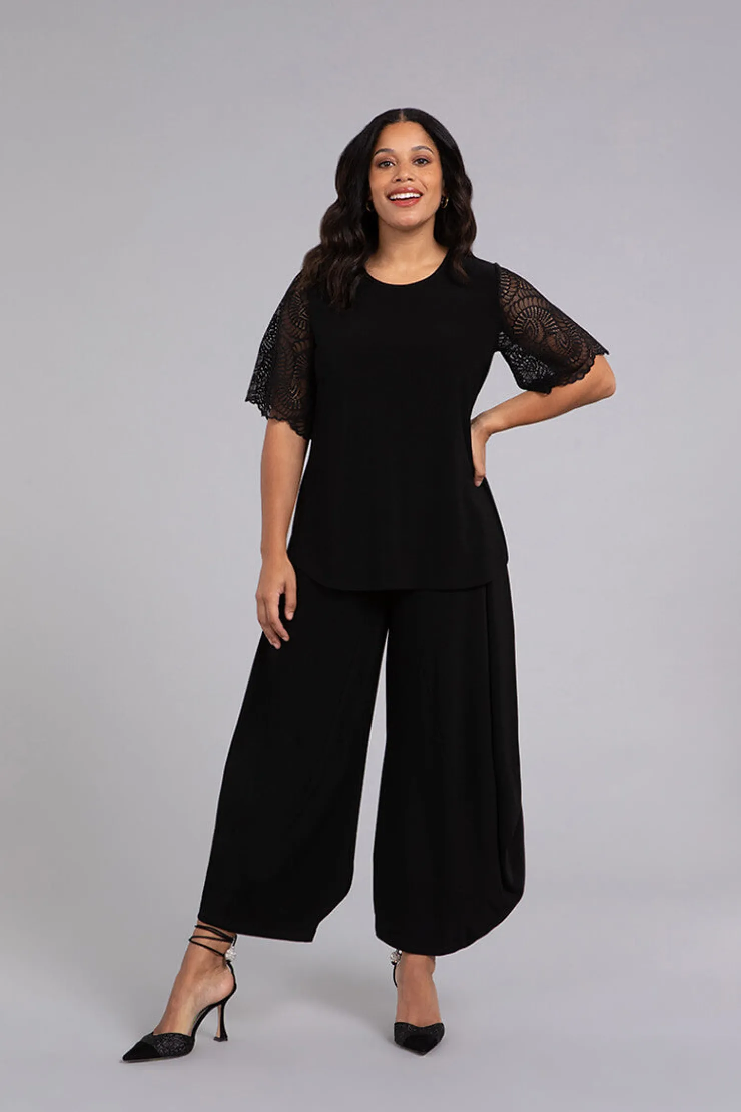 Sympli Bottoms>Dream Pant Black