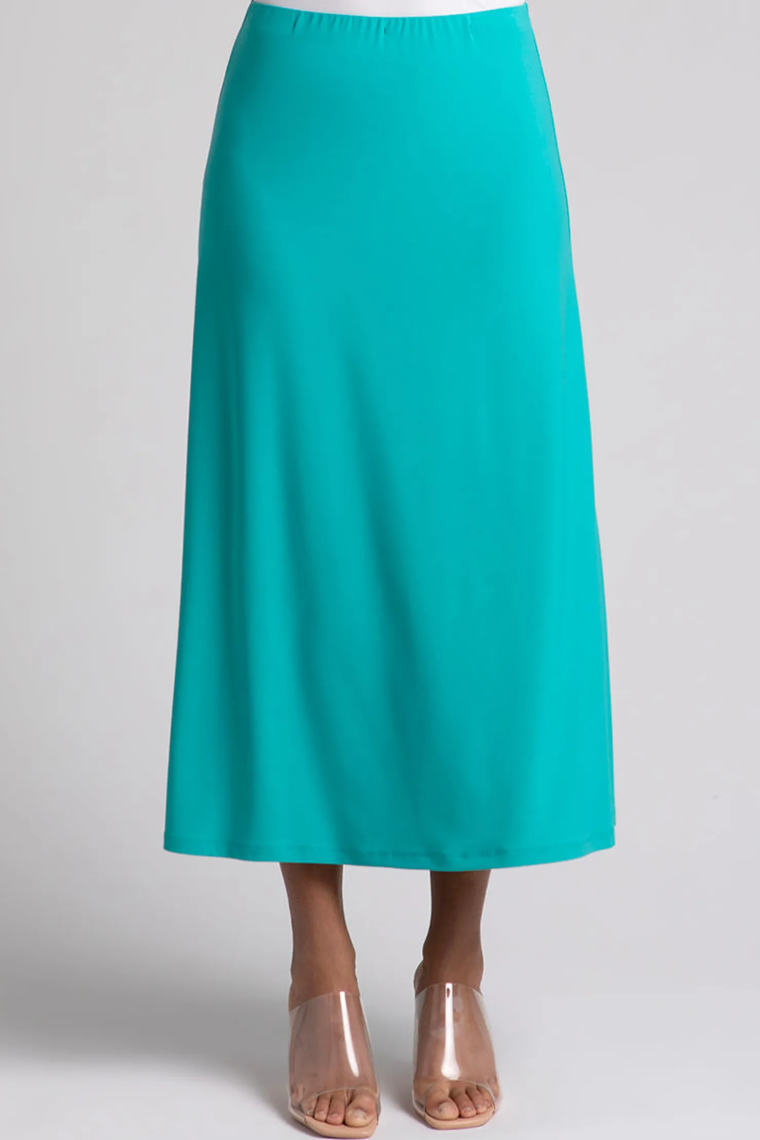 Sympli Bottoms>Essential A-Line Skirt Gem
