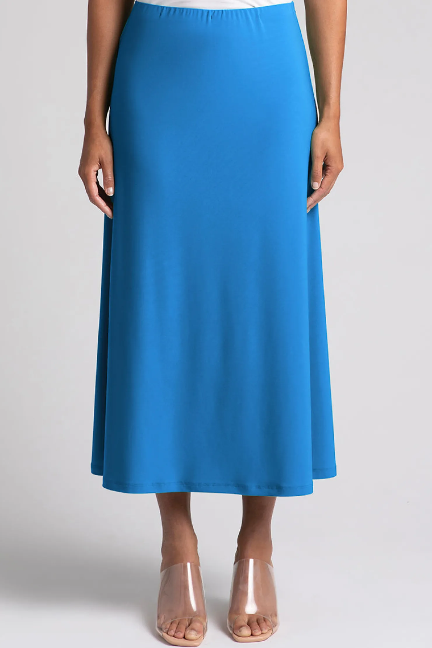 Sympli Bottoms>Essential A-Line Skirt Marine