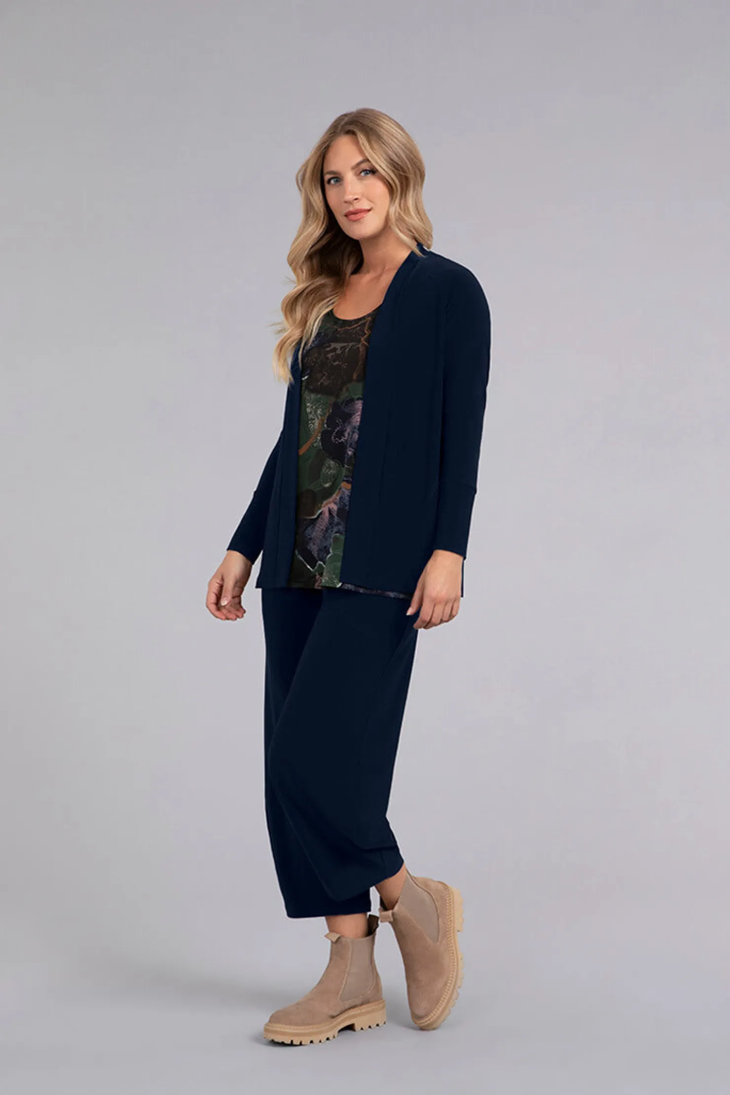 Sympli Sweaters & Cardigans>Everyday Cardigan Navy