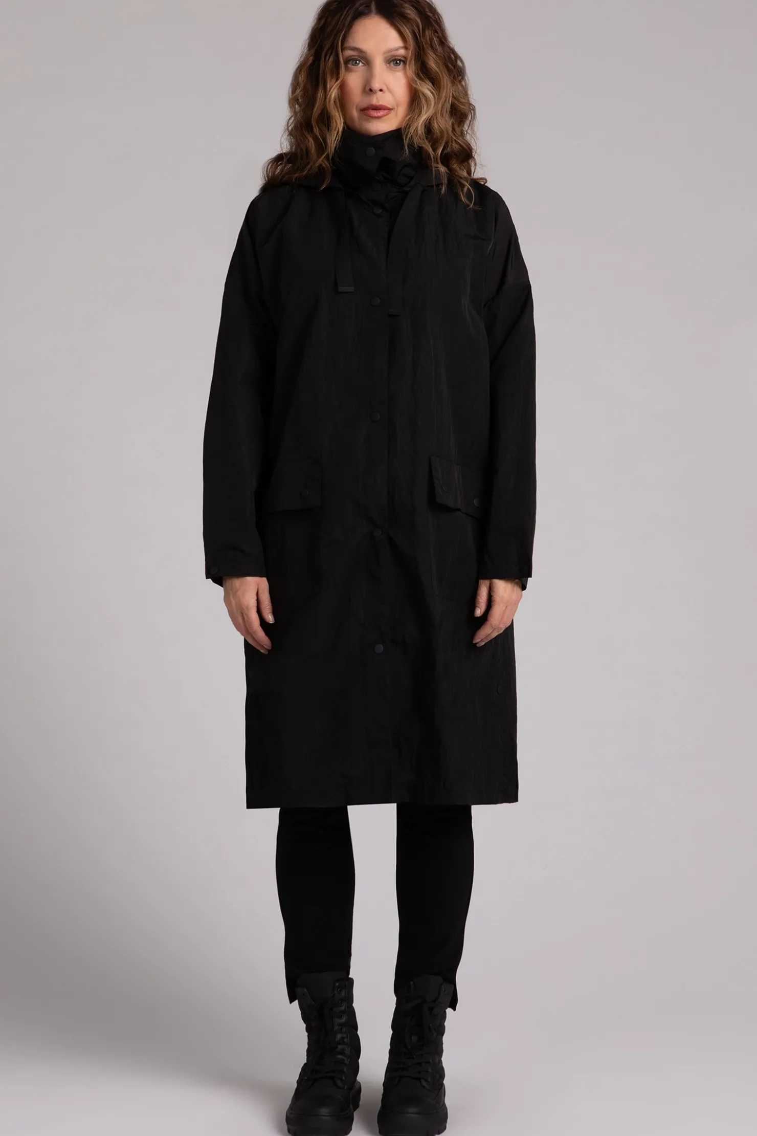 Sympli Jackets & Coats>Expedition Rain Jacket Black