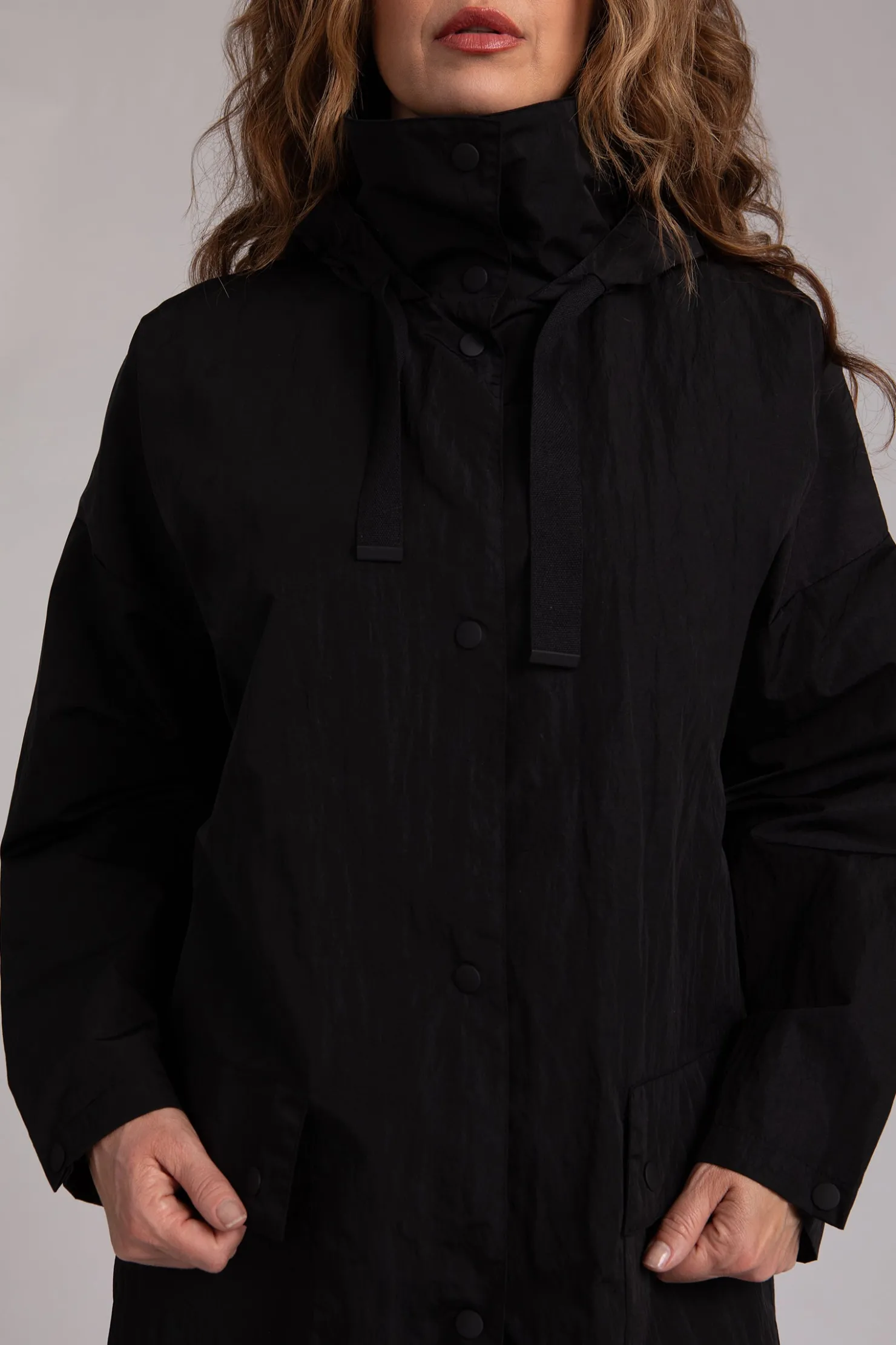 Sympli Jackets & Coats>Expedition Rain Jacket Black