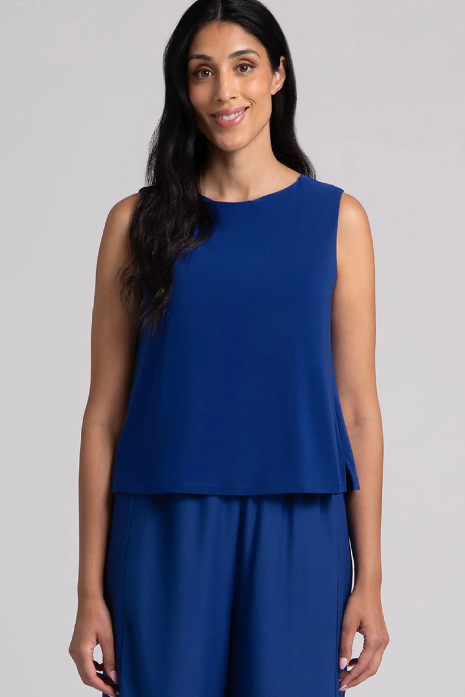 Sympli Tops>Flared Shell Twilight