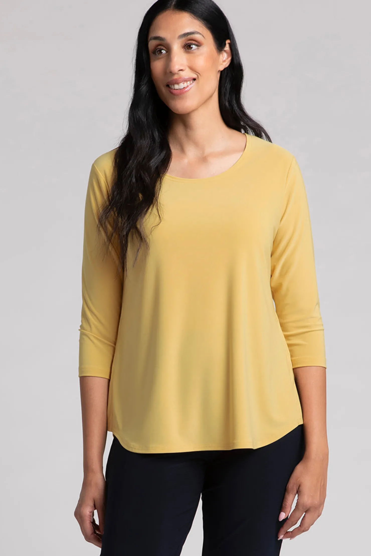 Sympli Tops>Go To Classic T Relax Marigold