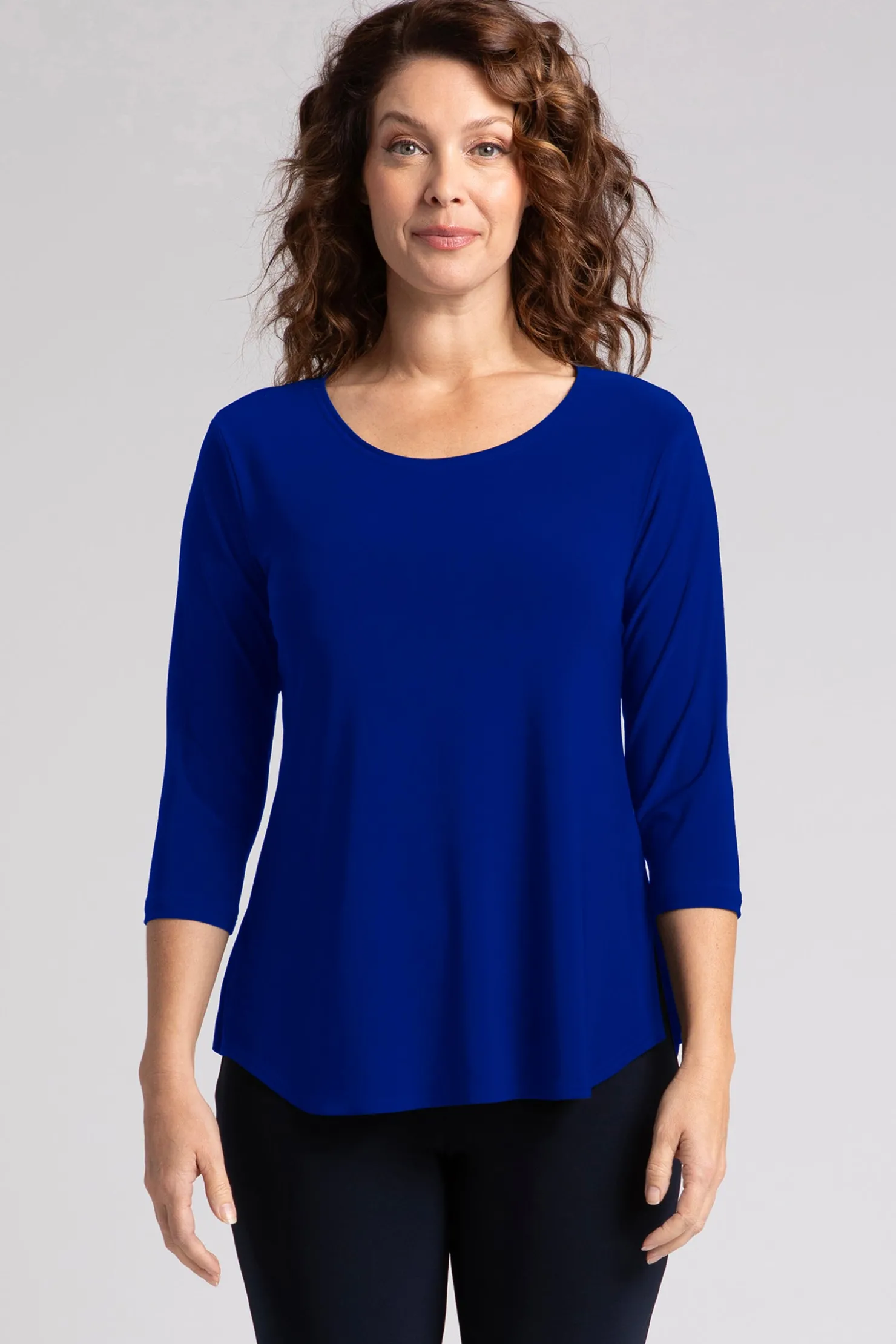 Sympli Tops>Go To Classic T Relax Lapis