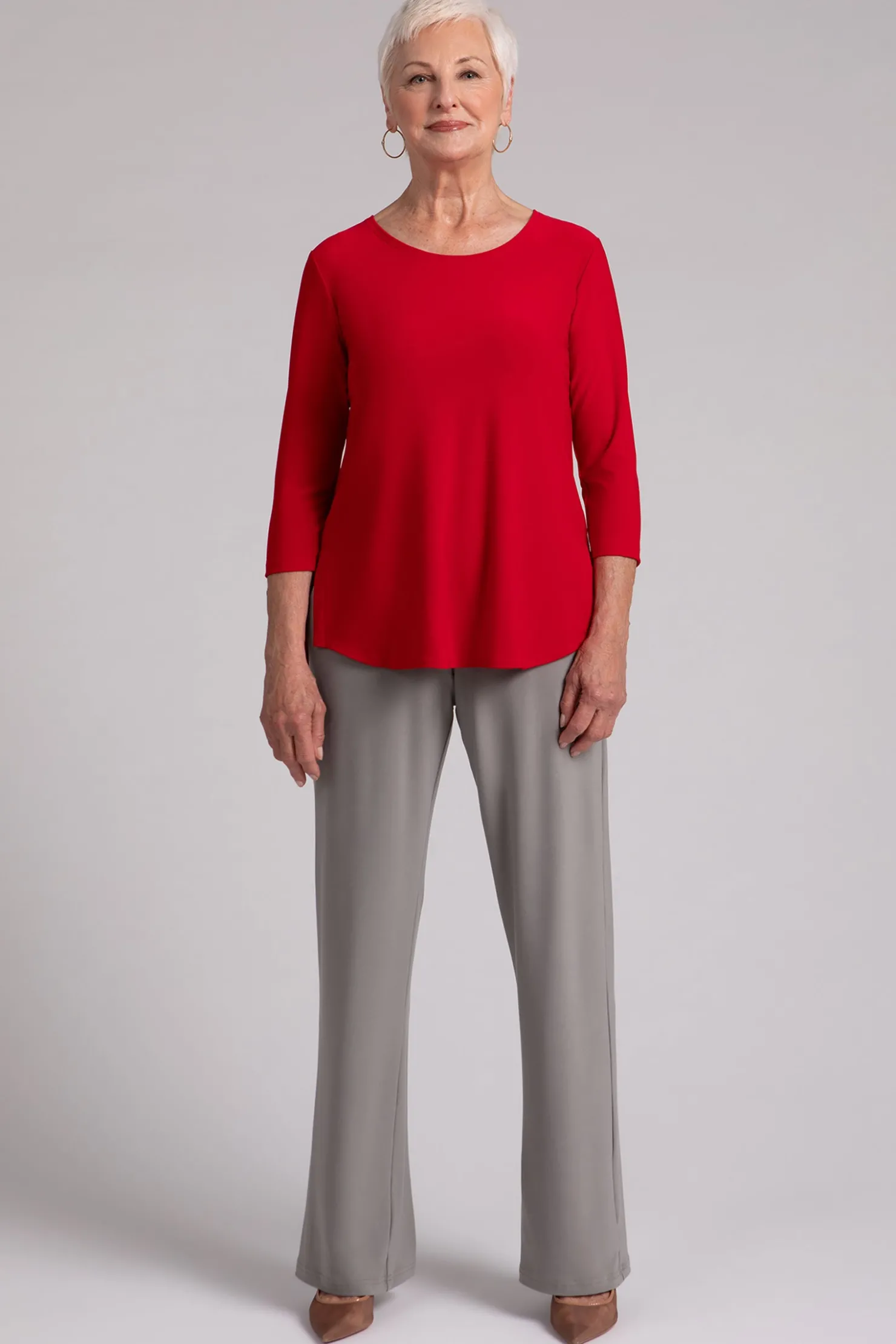 Sympli Tops>Go To Classic T Relax Poppy