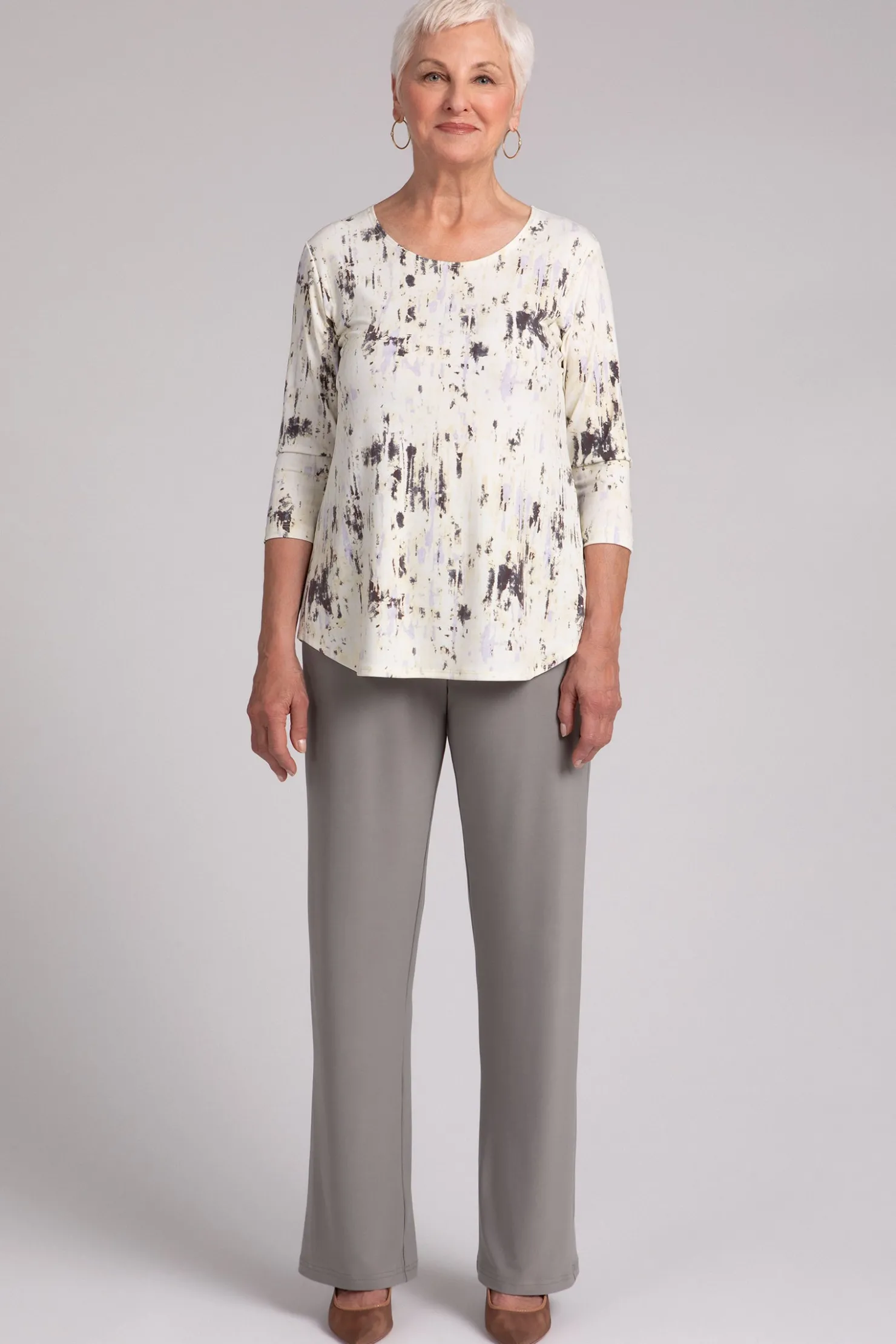 Sympli Tops>Go To Classic T Relax CamoIlluminate