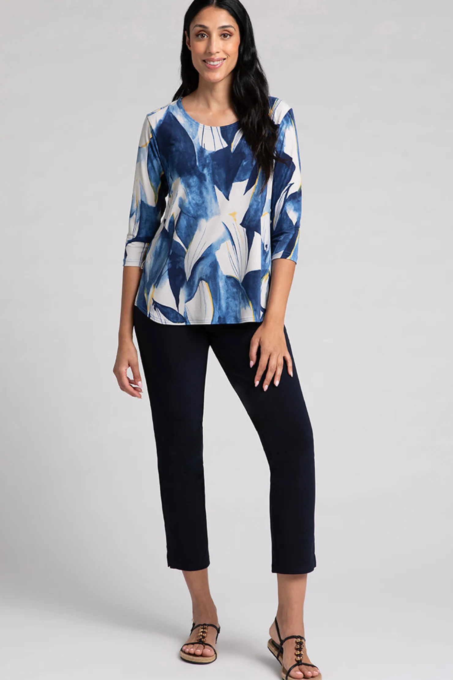 Sympli Tops>Go To Classic T Relax WateryReflections