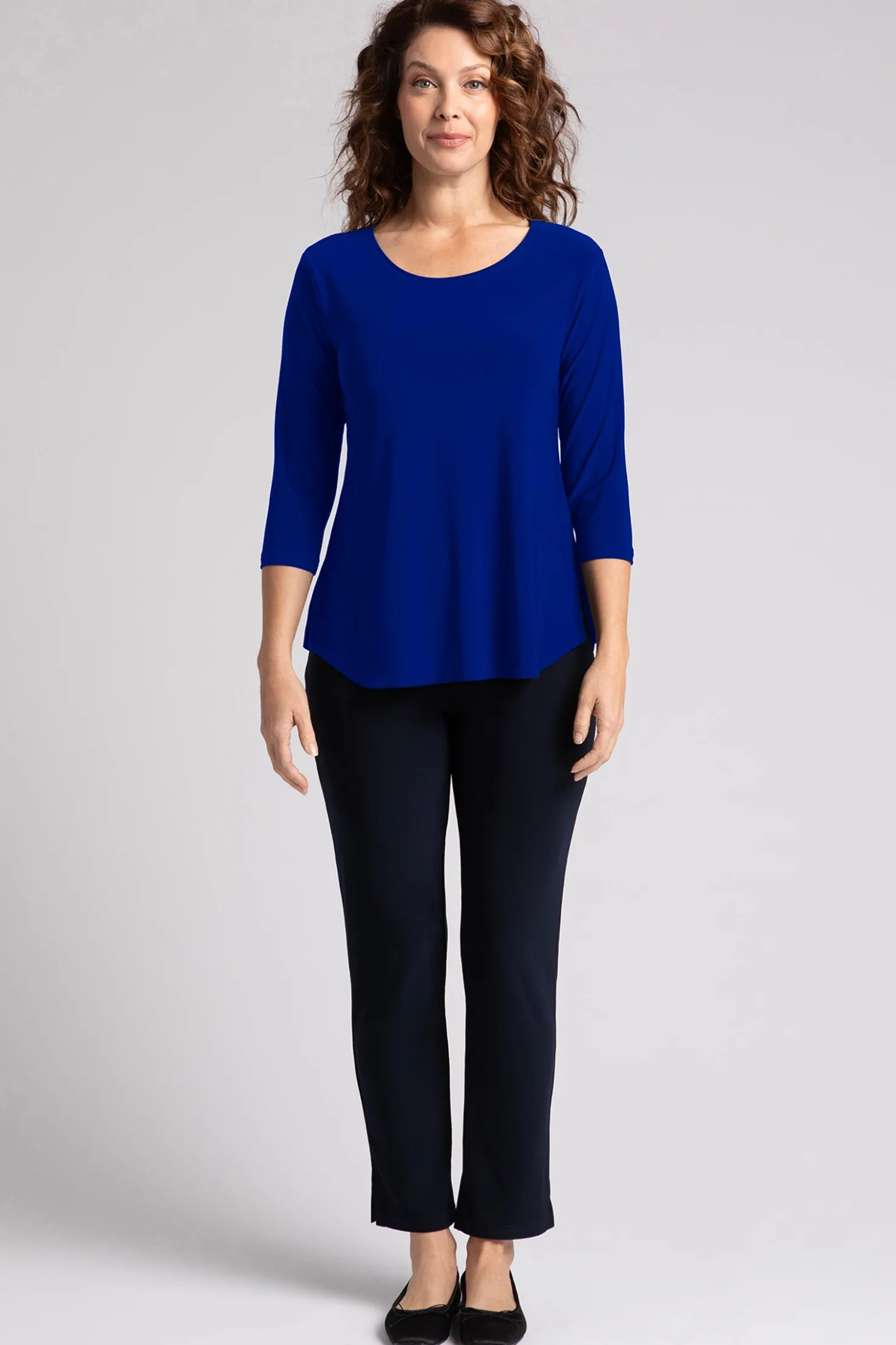 Sympli Tops>Go To Classic T Relax Lapis