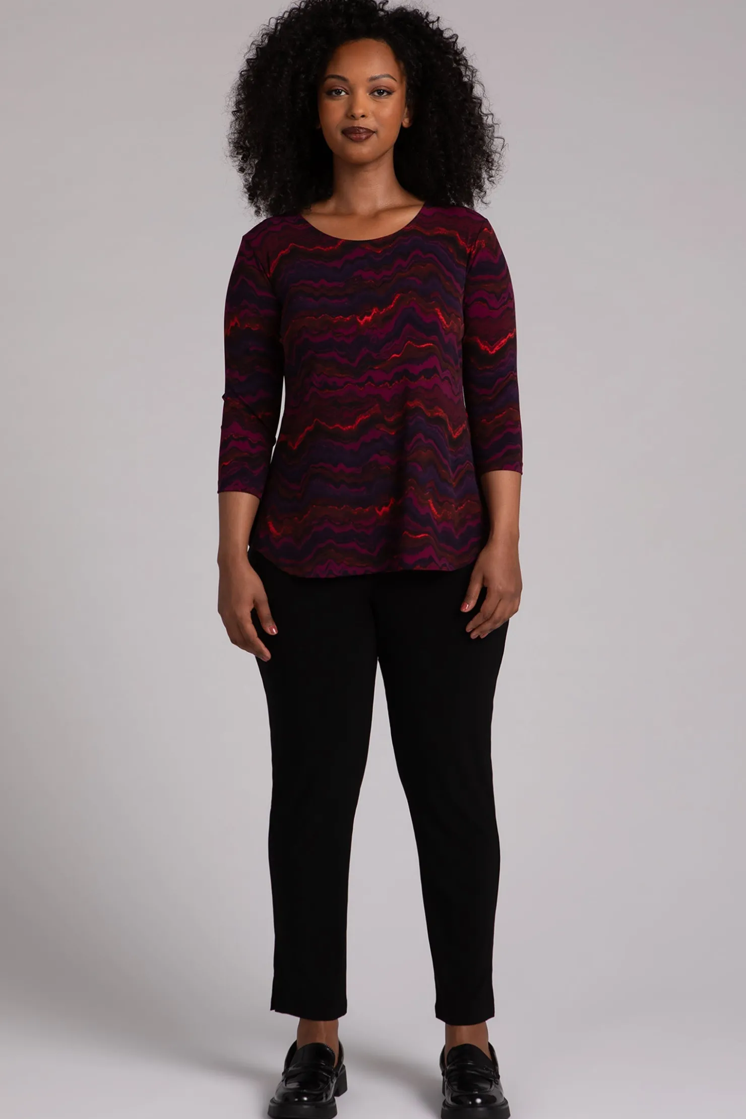 Sympli Tops>Go To Classic T Relax Agate