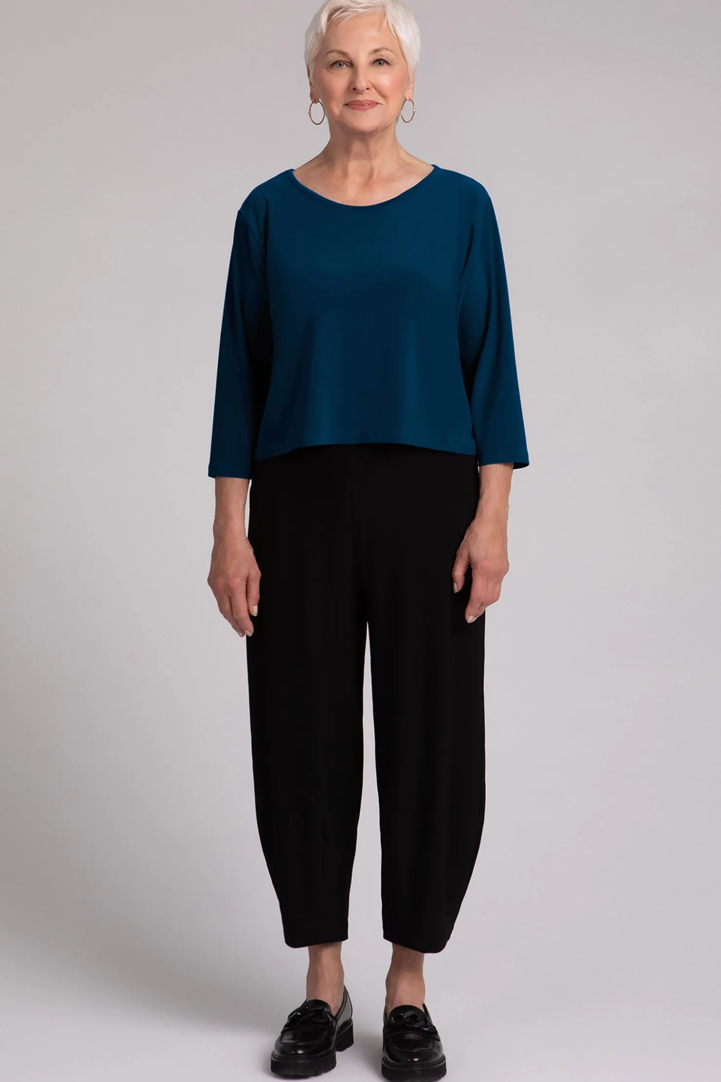 Sympli Tops>Go To Cropped T Atlantis