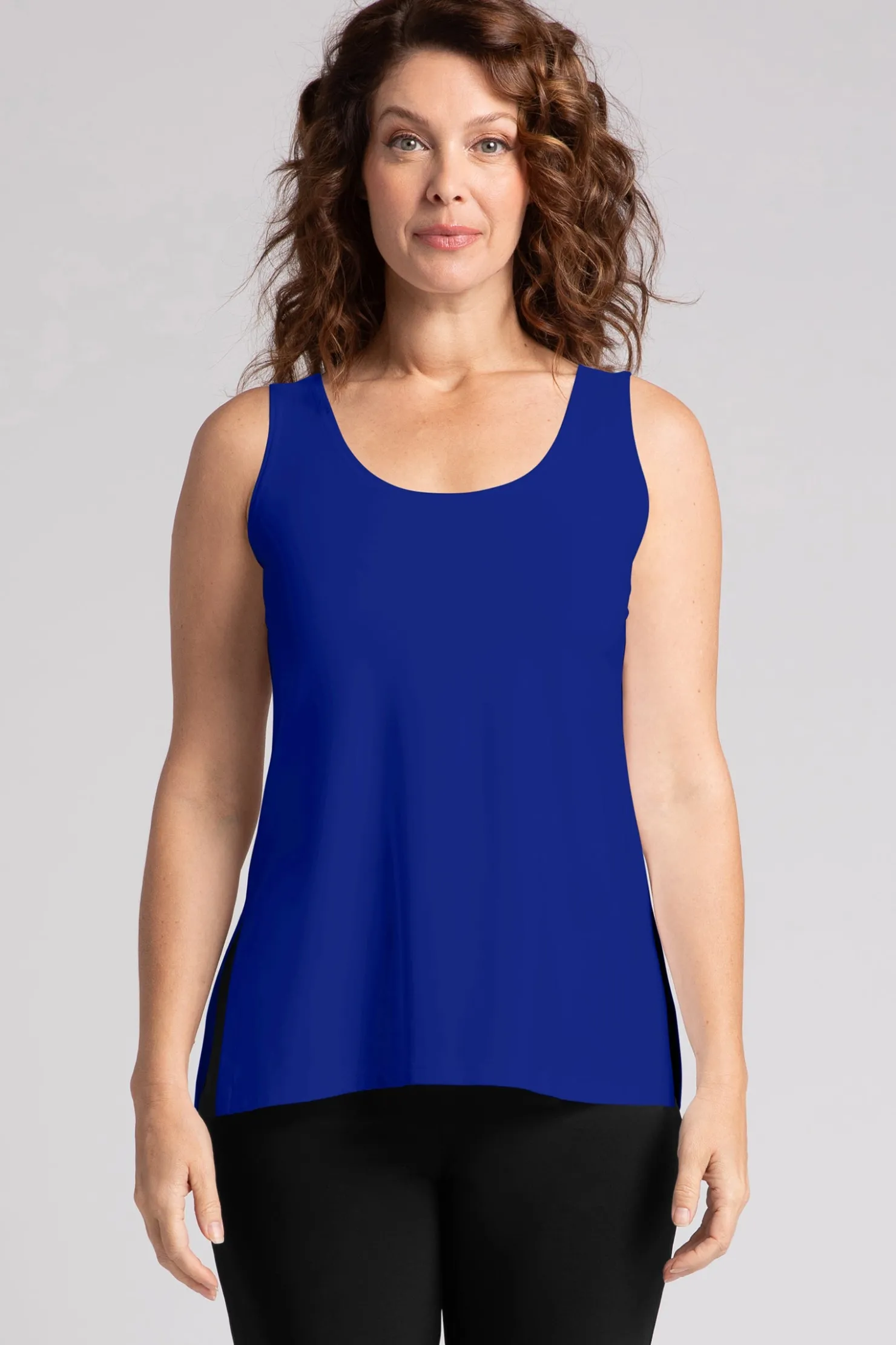 Sympli Tops>Go To Tank Relax Lapis