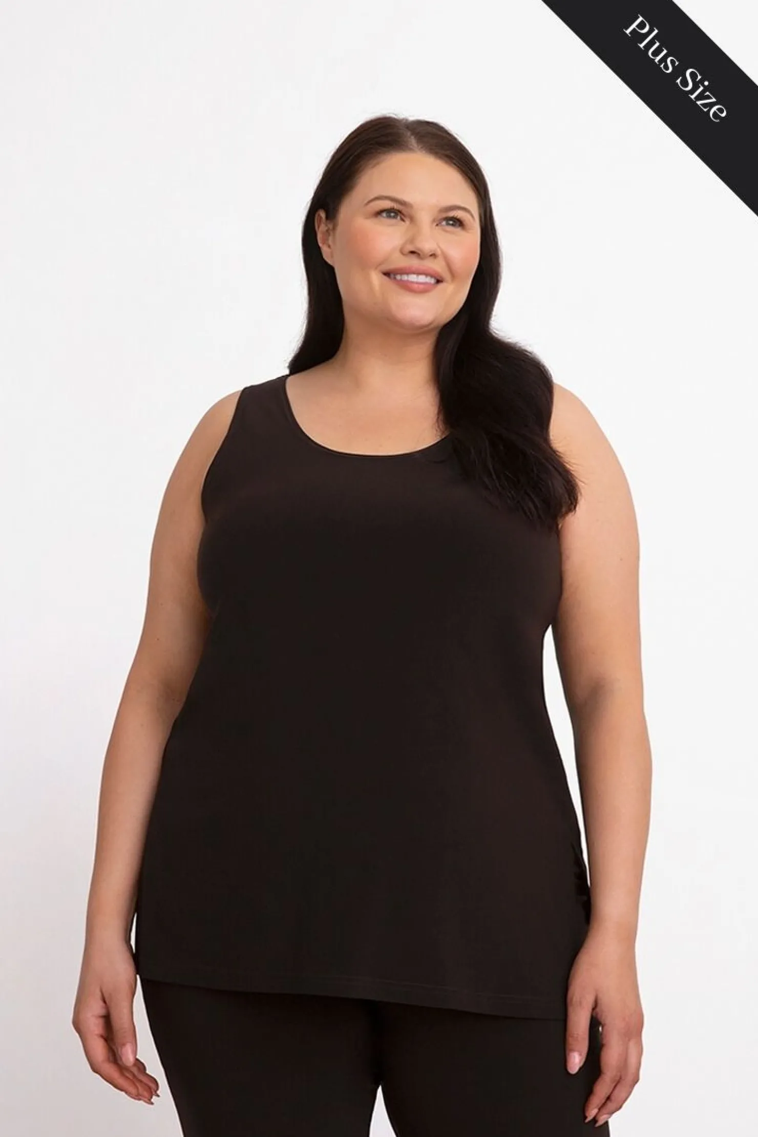 Sympli Tops>Go To Tank Relax Plus Coffee
