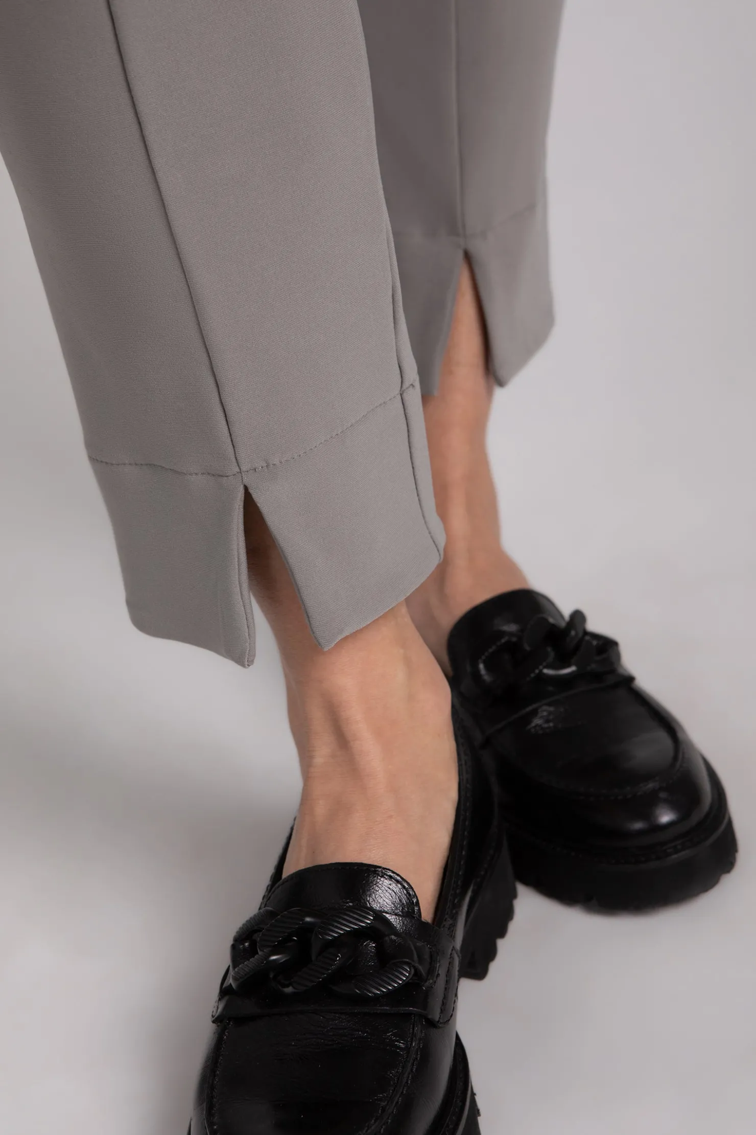 Sympli Bottoms>Hepburn Ankle Pant Taupe