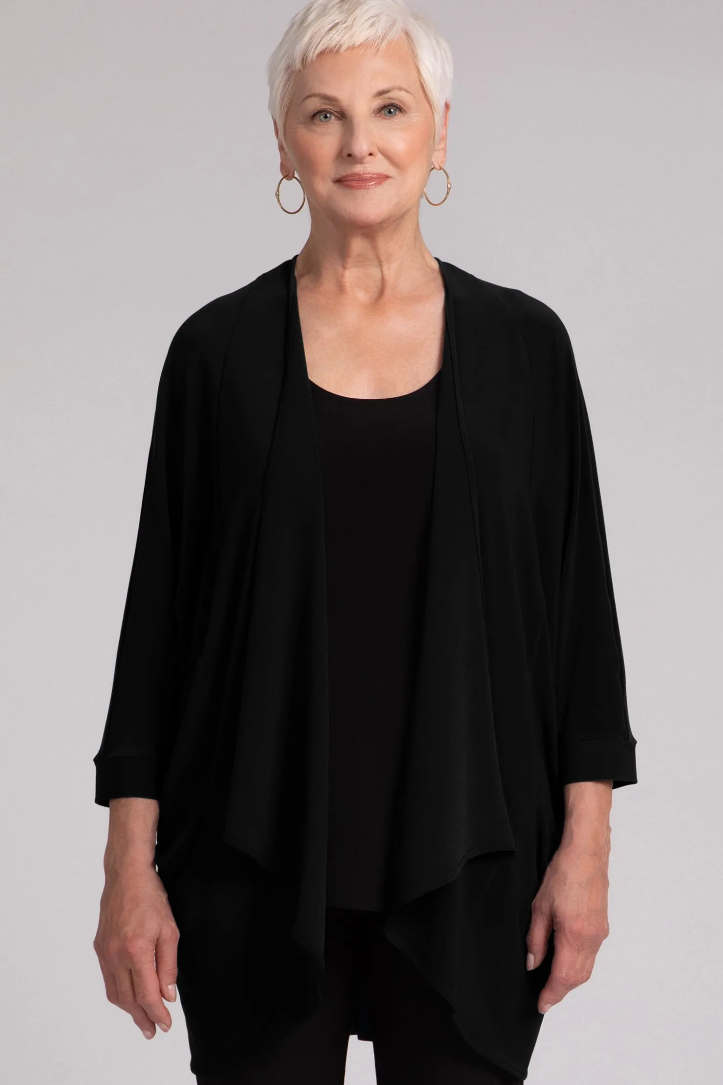 Sympli Sweaters & Cardigans>Matrix Cardigan Black