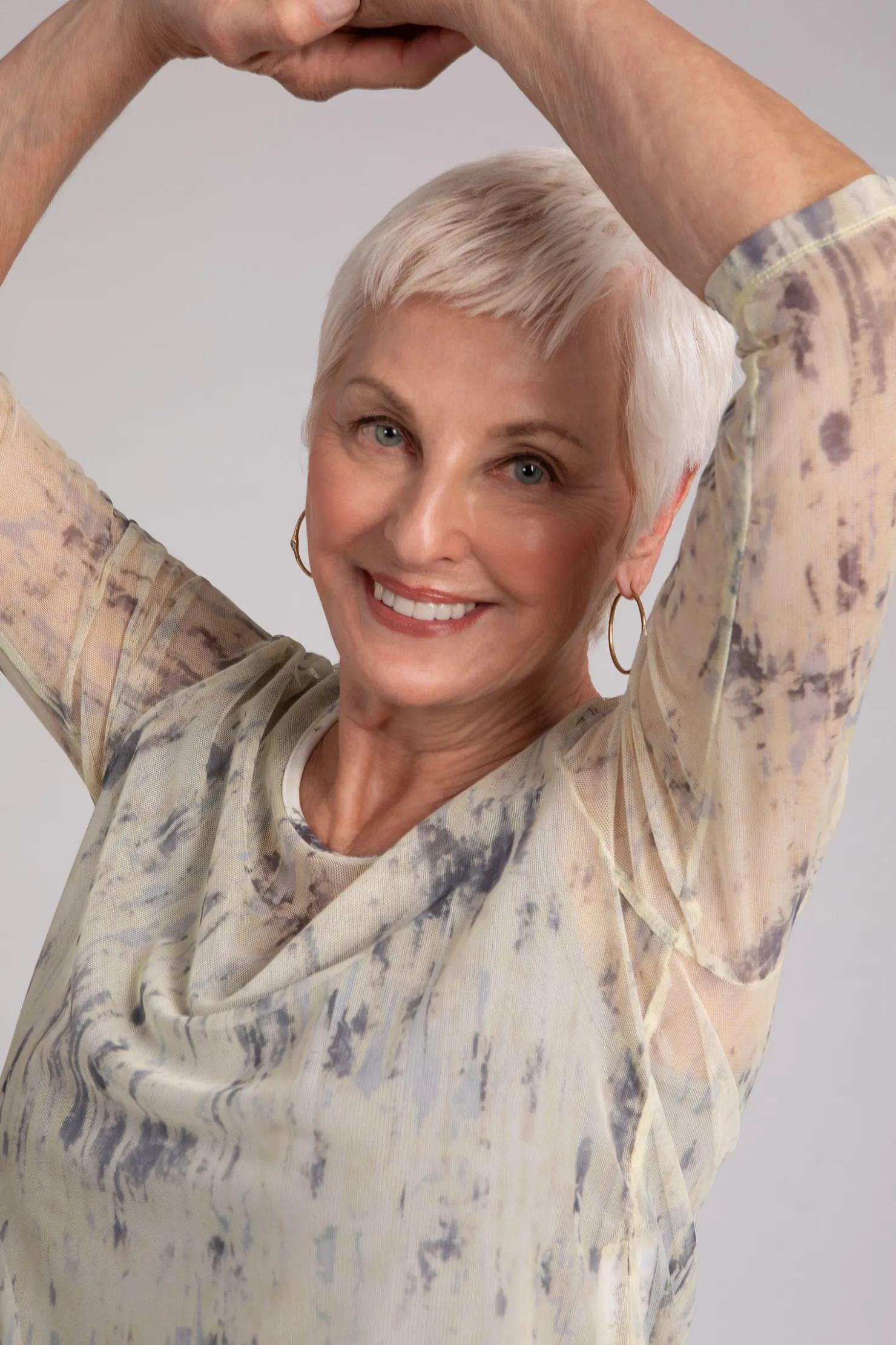 Sympli Tops>Mesh Go To Classic T CamoIlluminate