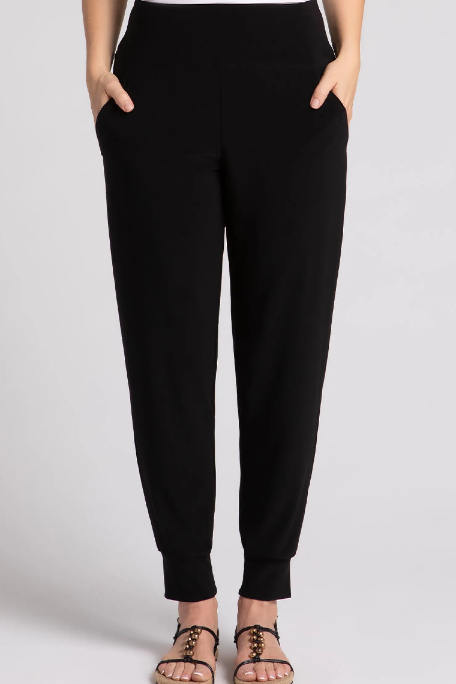 Sympli Bottoms>Motion Jogger Black