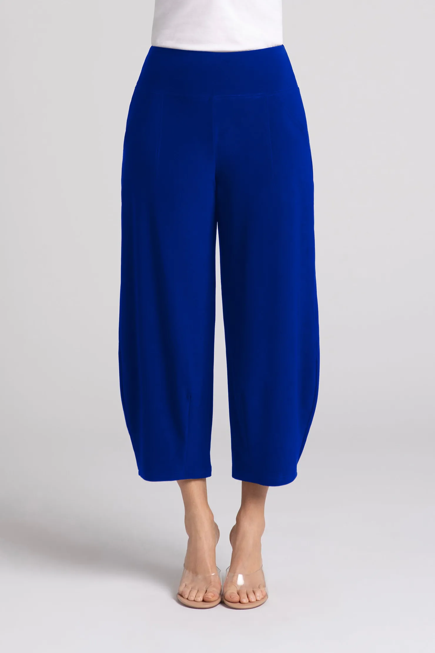 Sympli Bottoms>Narrow Lantern Pant Lapis