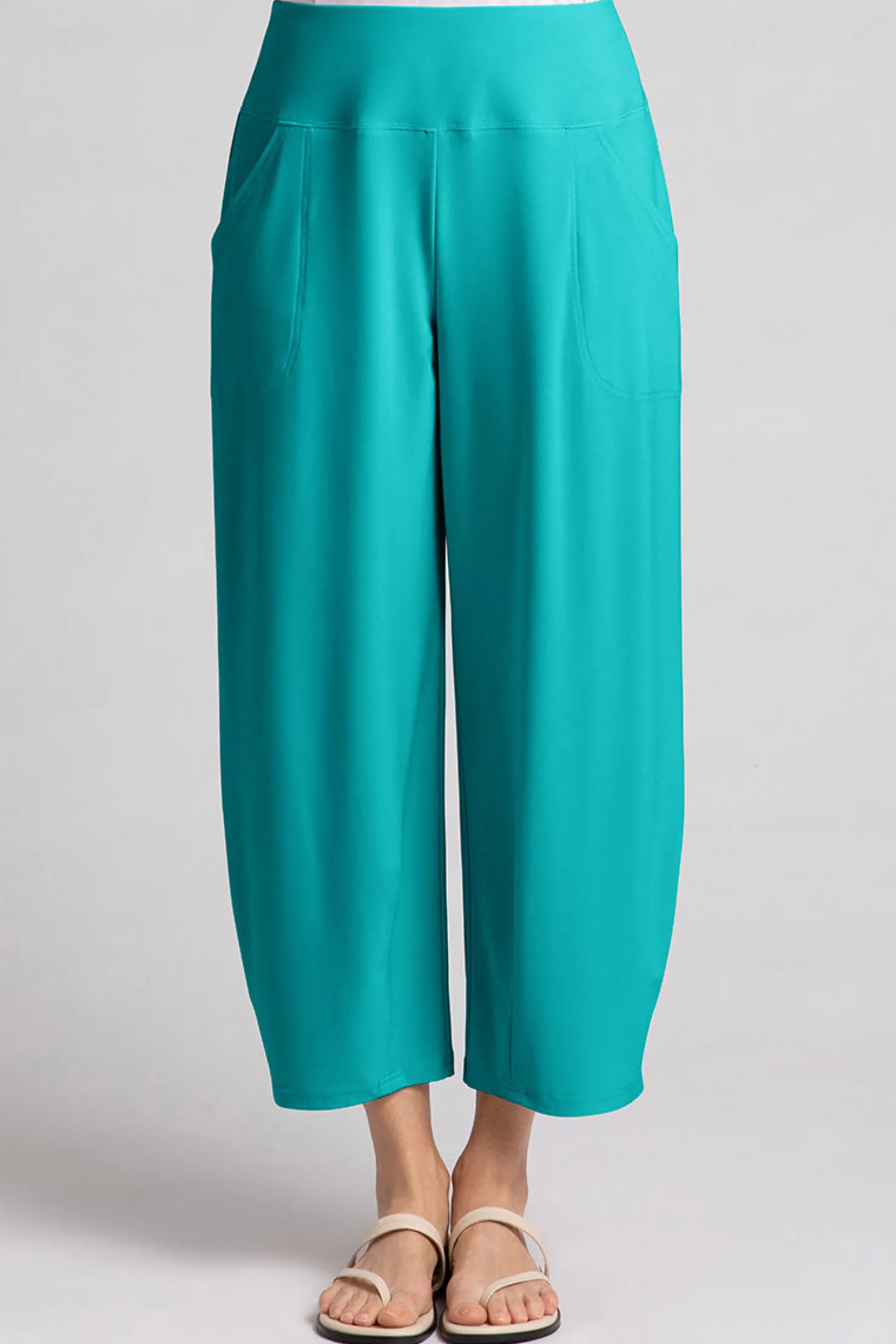 Sympli Bottoms>Narrow Lantern Pant Gem