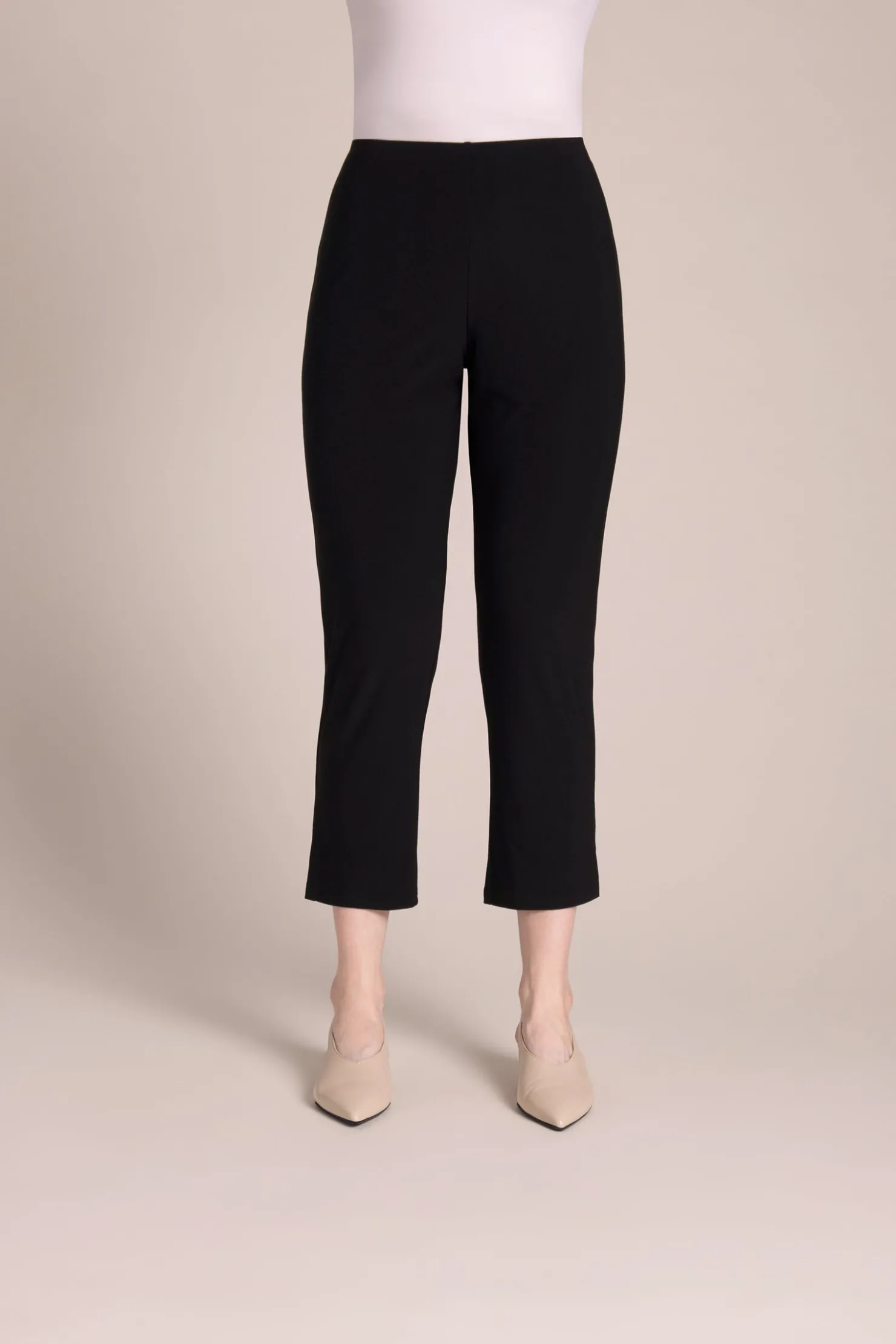 Sympli Bottoms>Narrow Pant Ankle Black