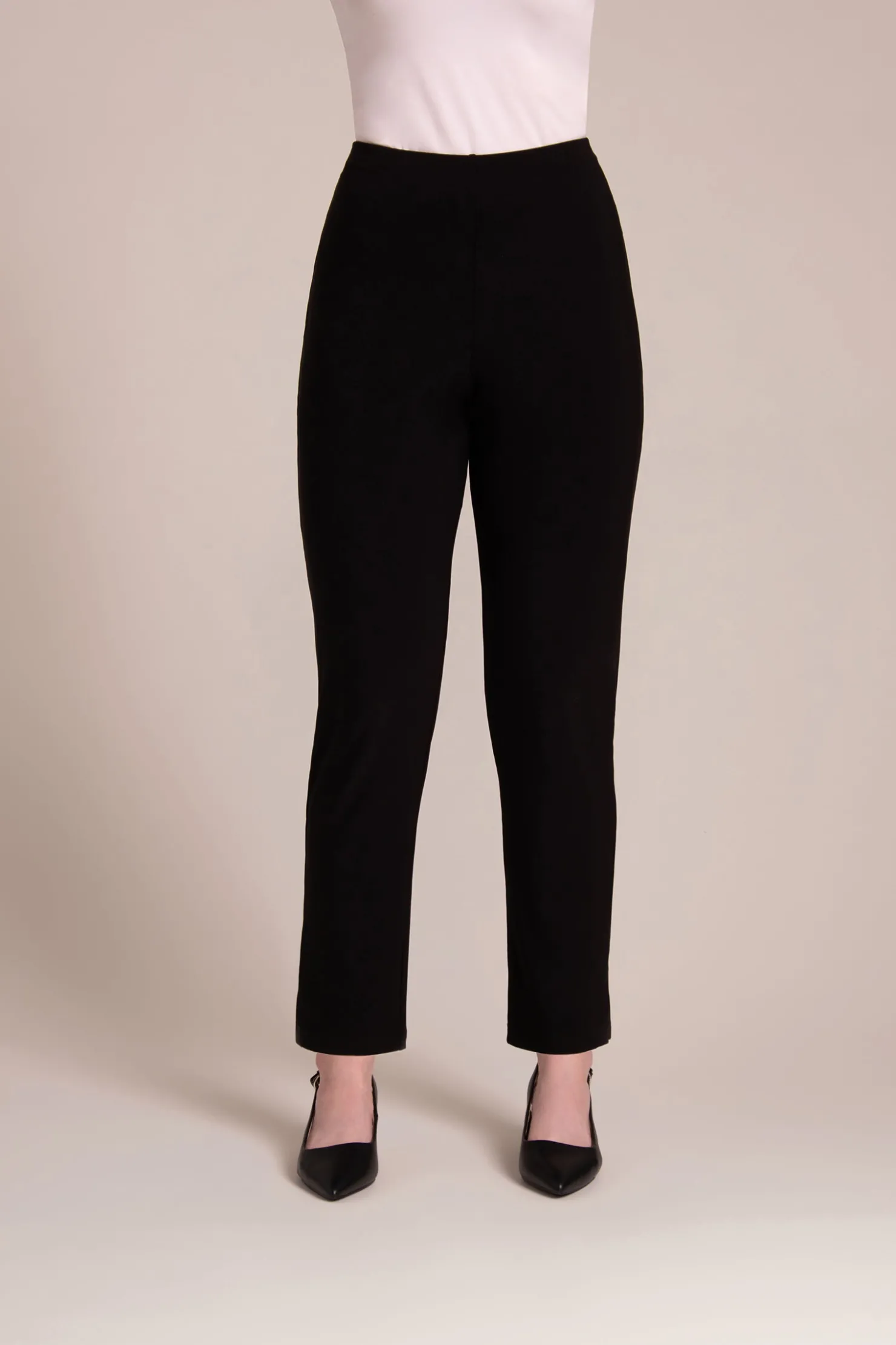 Sympli Bottoms>Narrow Pant Long Black