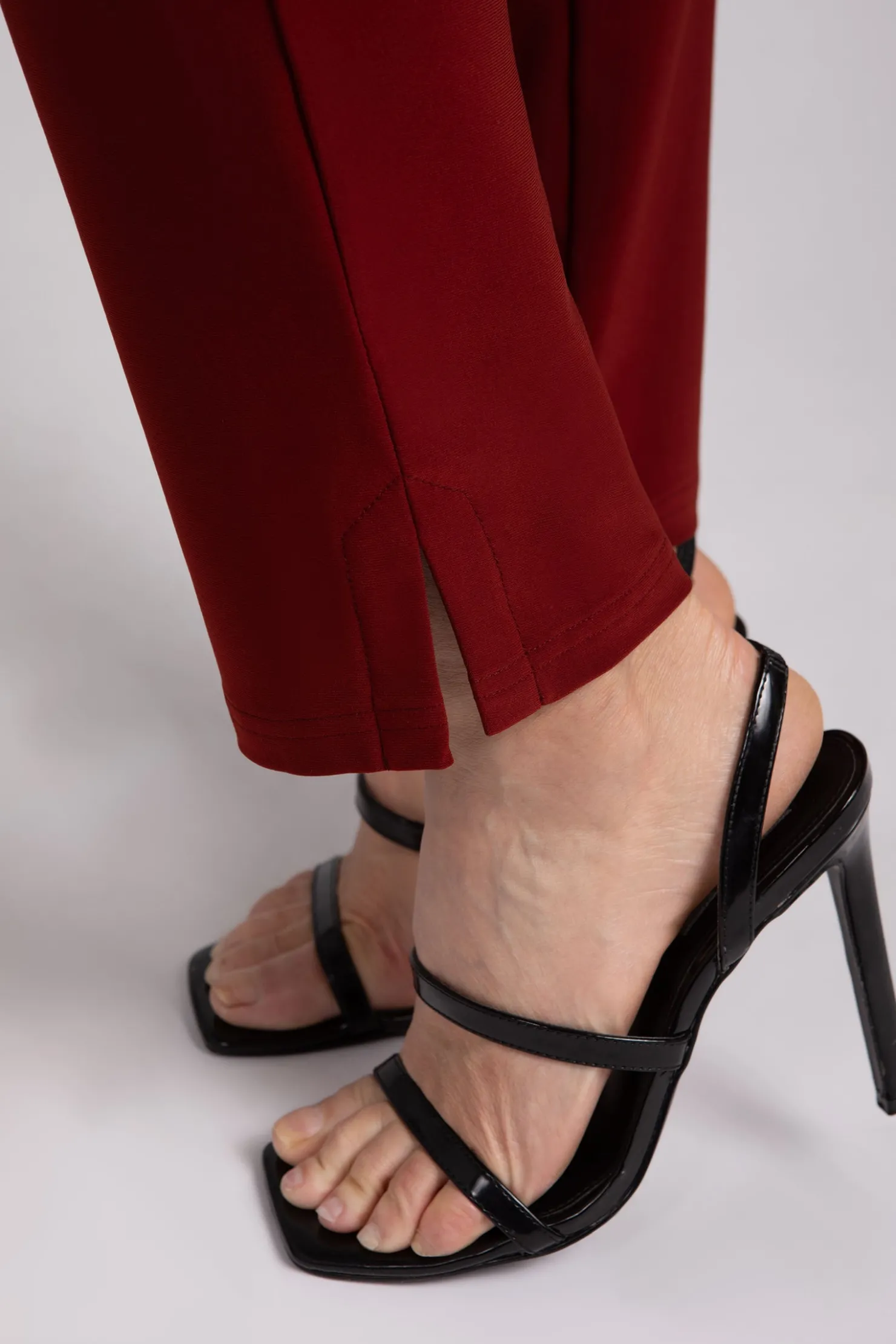 Sympli Bottoms>Narrow Pant Midi Rust