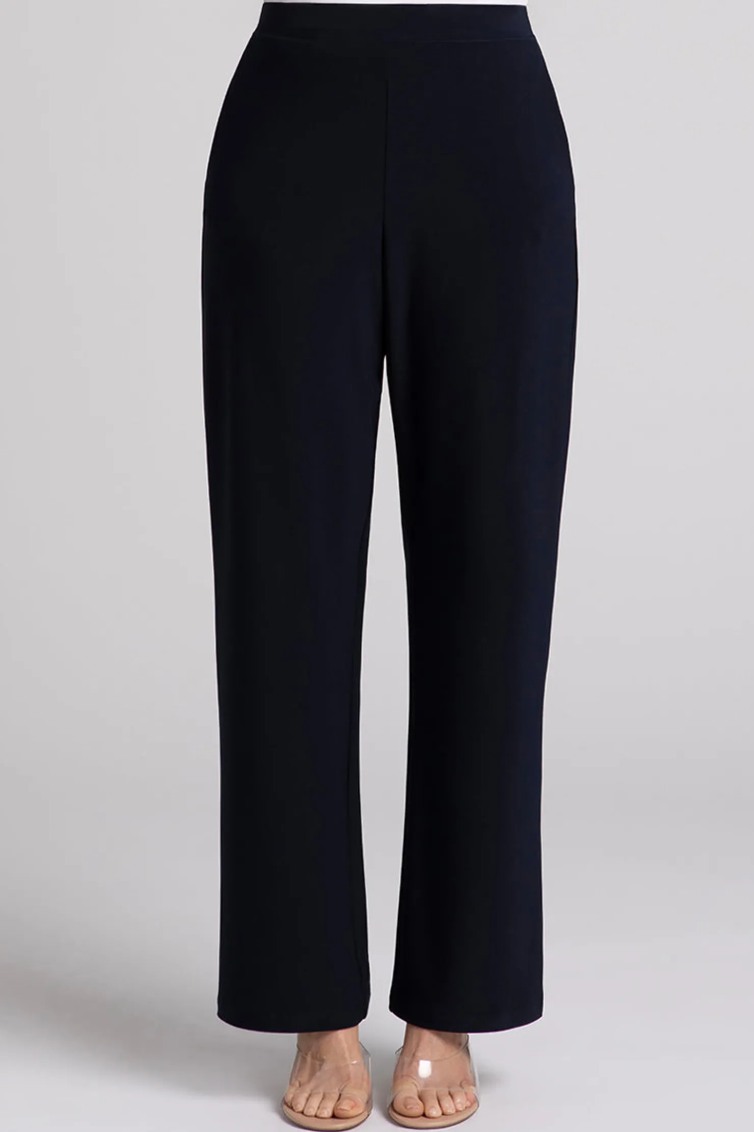 Sympli Bottoms>Nu Straight Leg Pant Navy