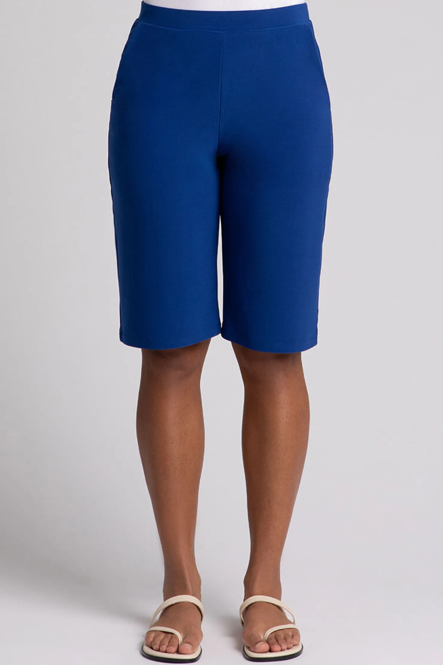 Sympli Bottoms>Nu Straight Leg Short Twilight