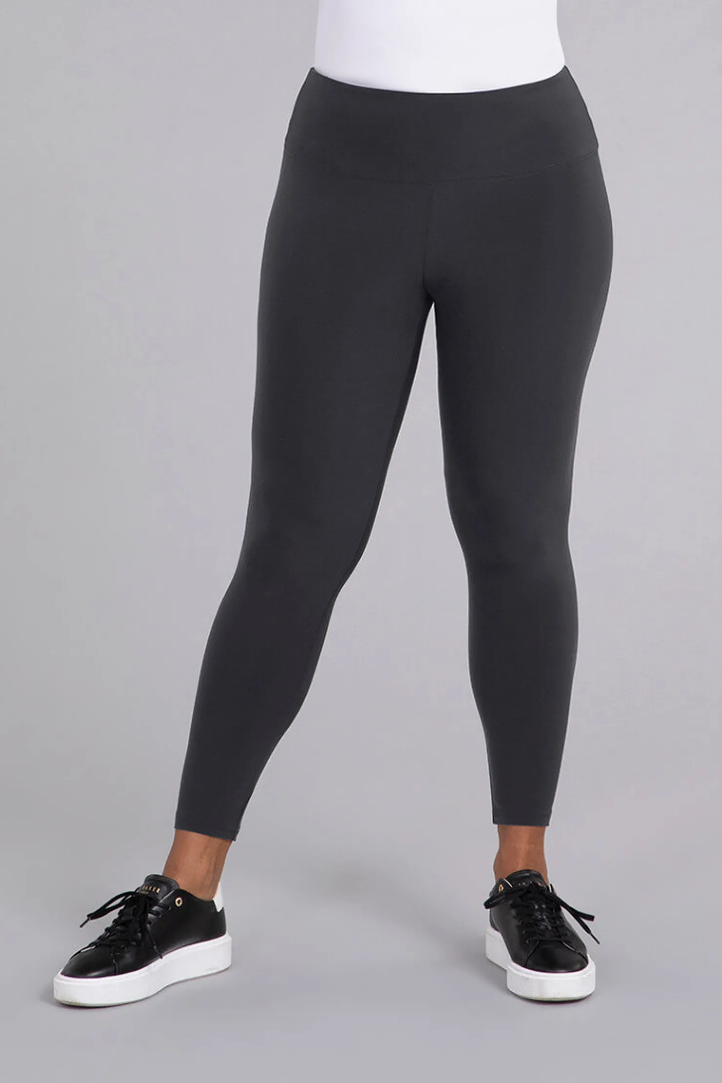 Sympli Bottoms>Nu Yoke Legging Graphite