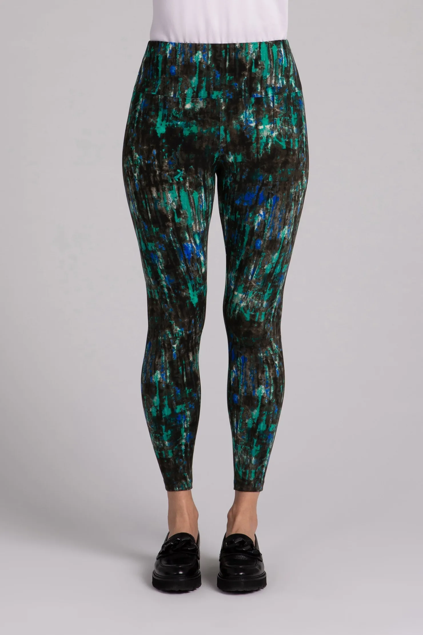 Sympli Bottoms>Nu Yoke Legging CamoForest