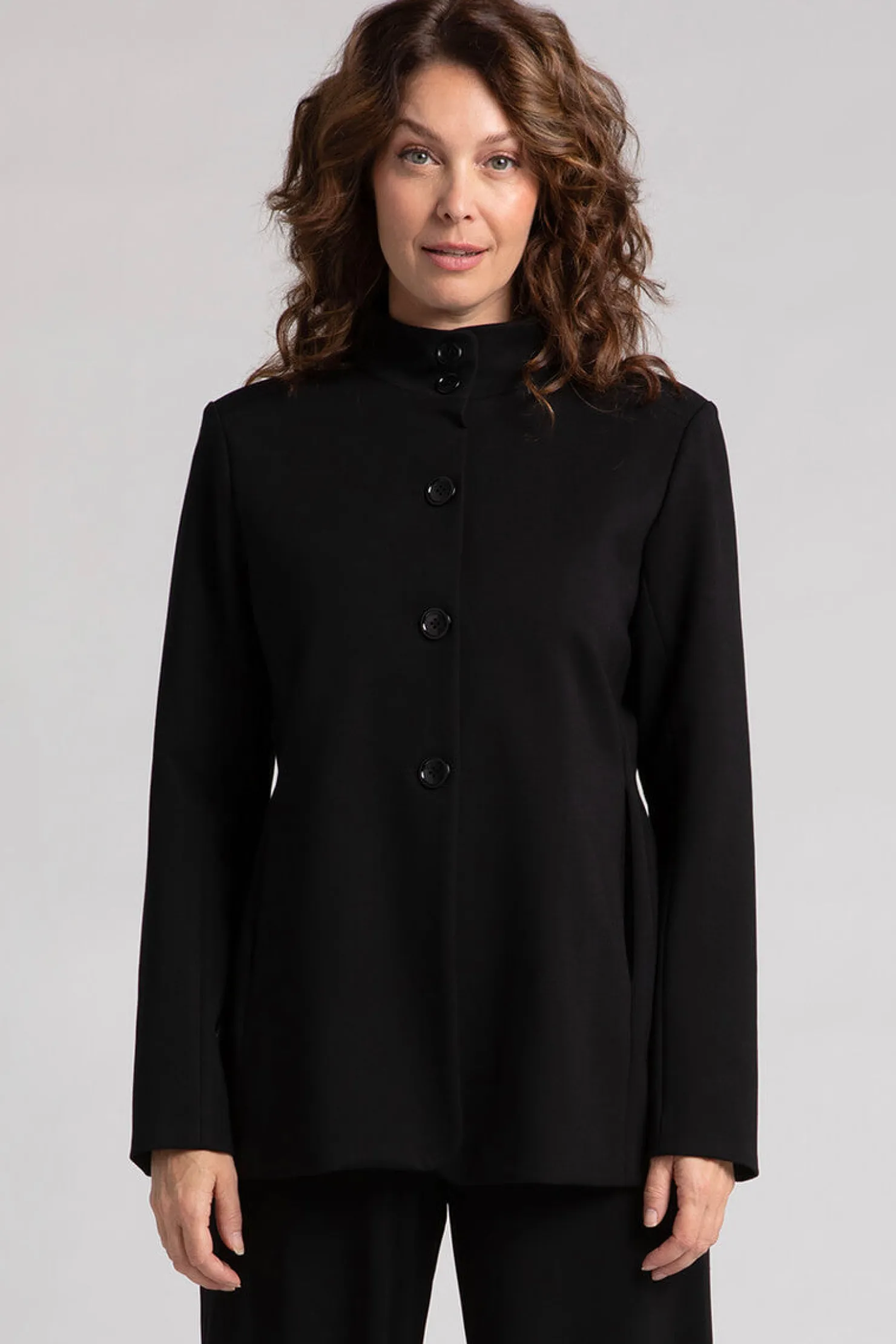 Sympli Jackets & Coats>Ponte Expedition Jacket Black