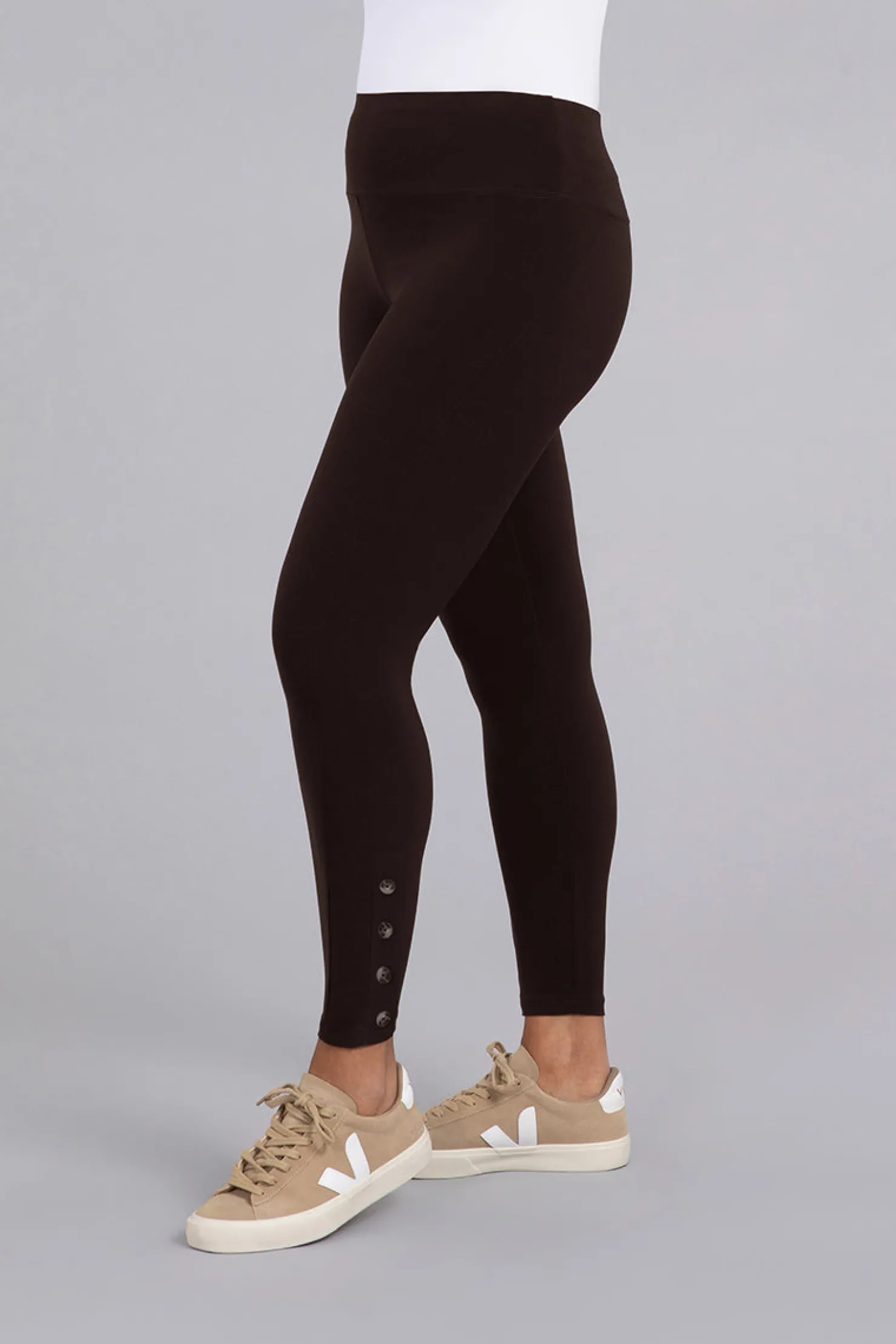 Sympli Bottoms>Quest Legging Coffee