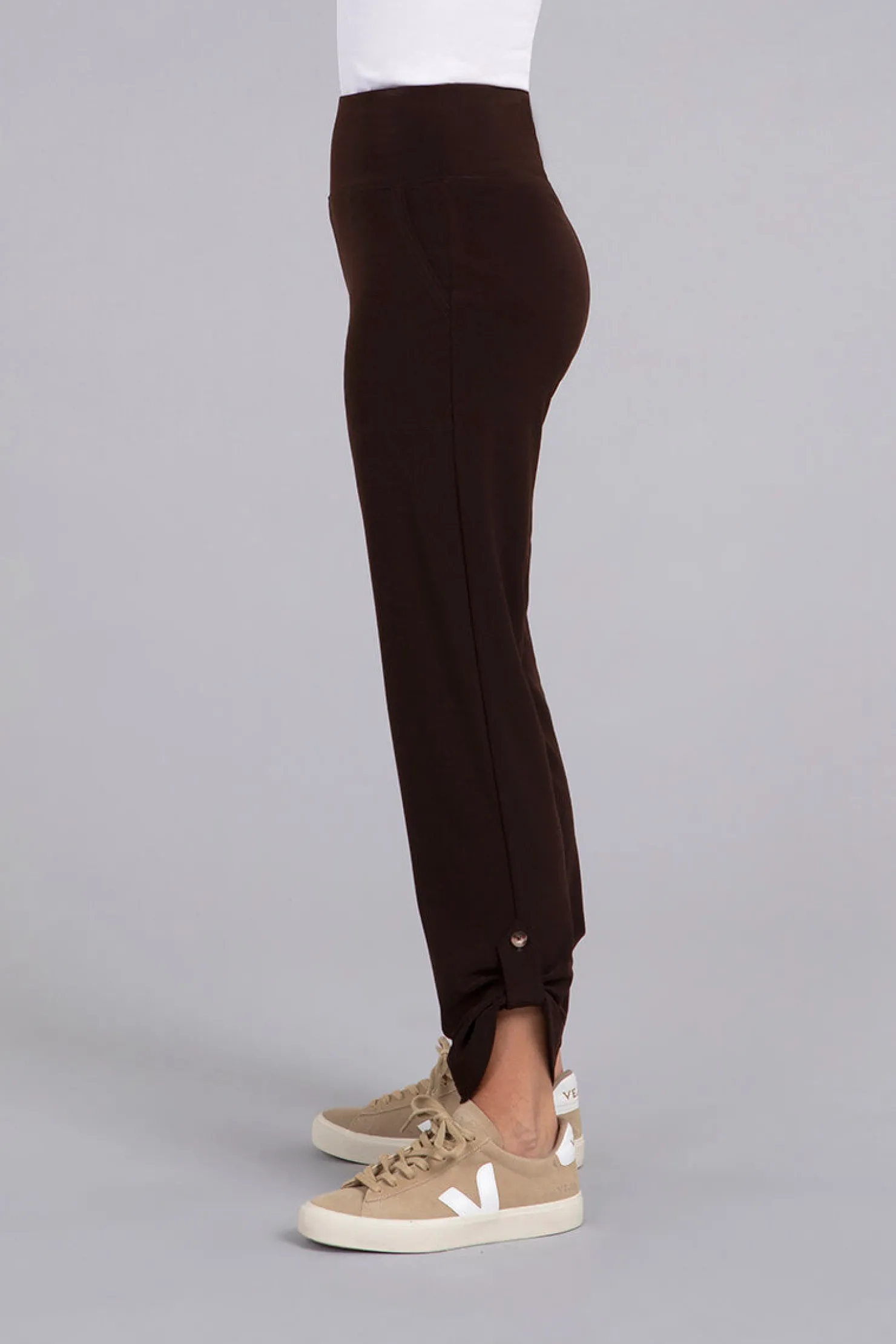 Sympli Bottoms>Quest Pant Coffee