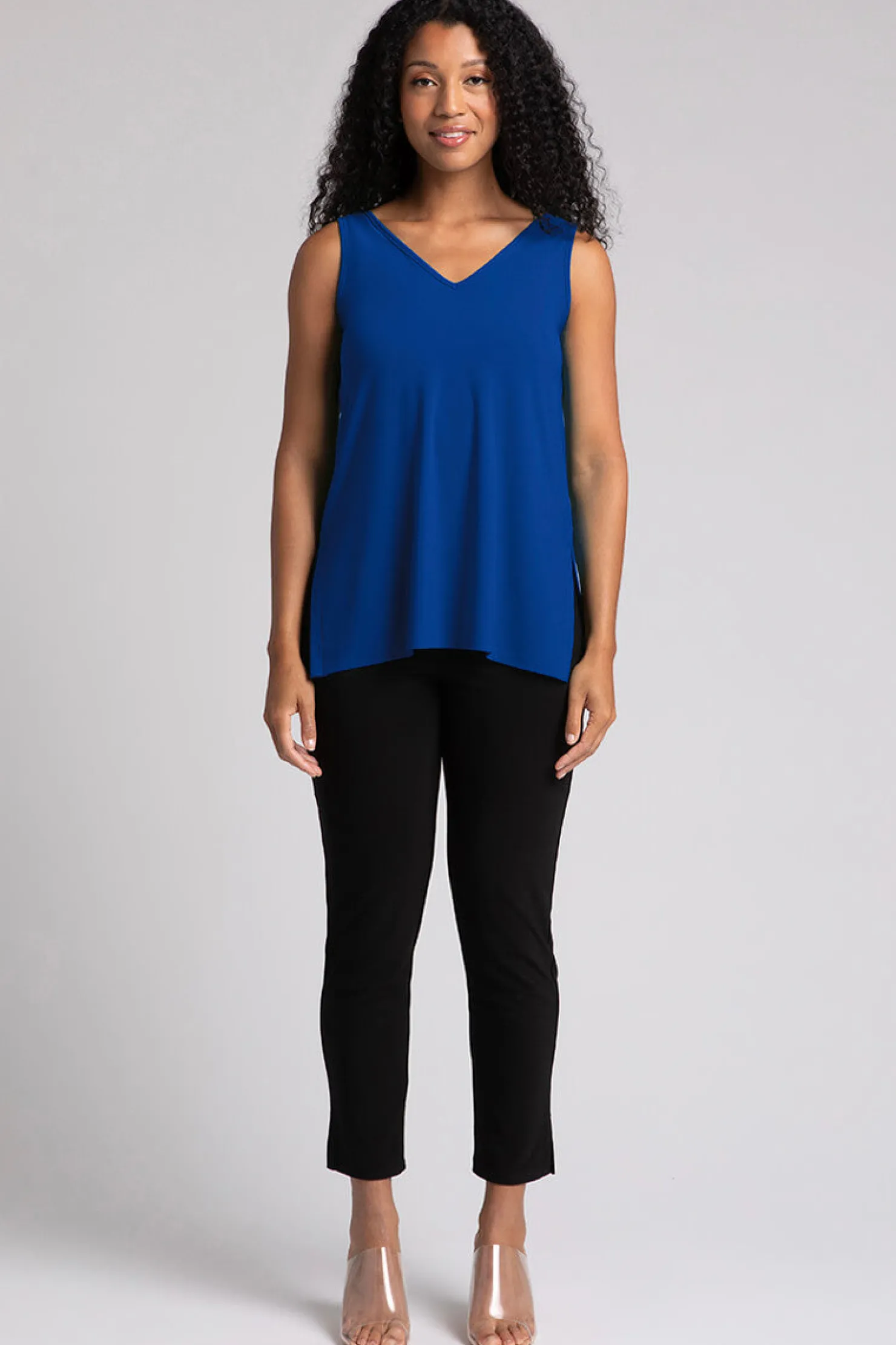 Sympli Tops>Reversible Go To Tank Relax Twilight