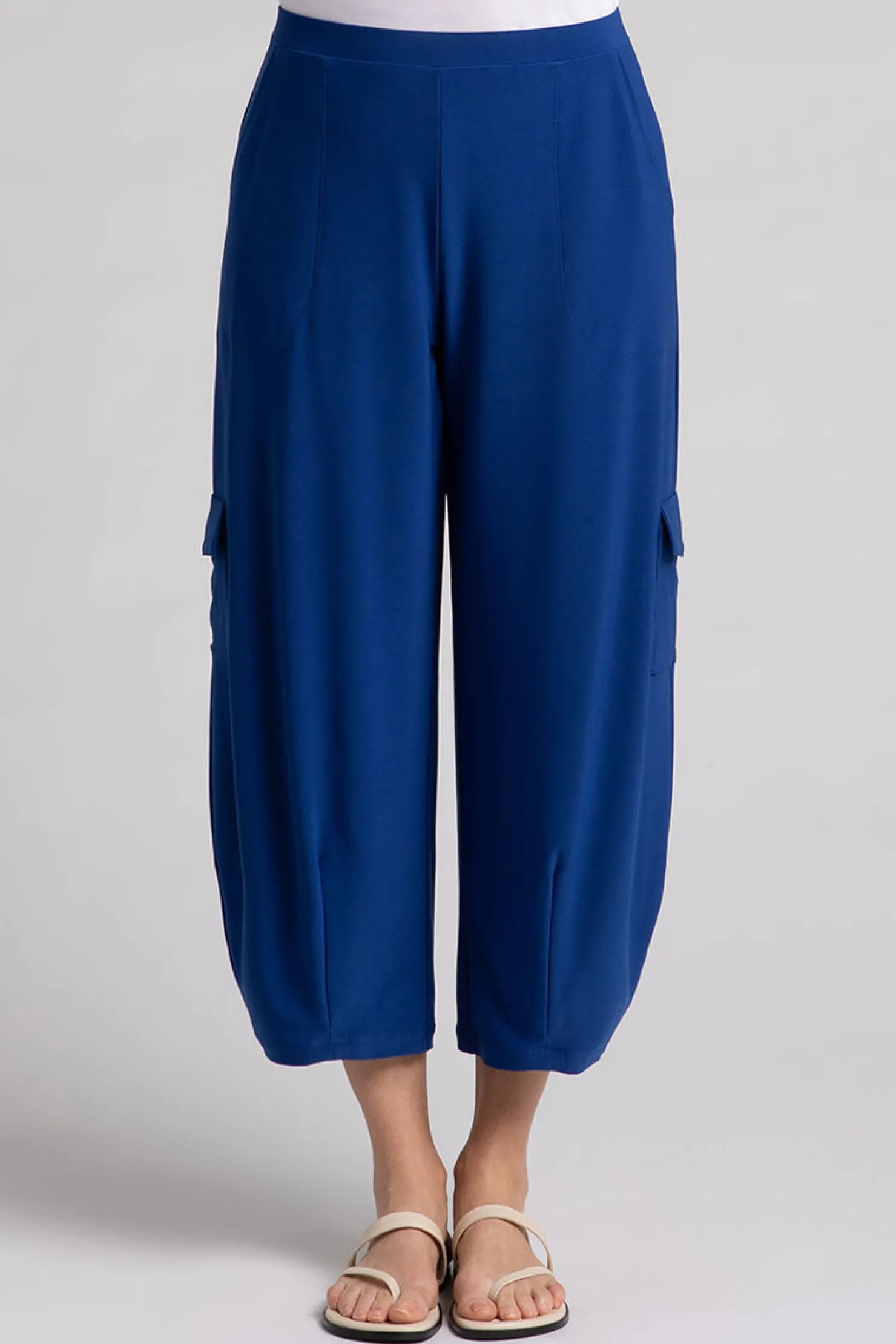 Sympli Bottoms>Safari Narrow Lantern Pant Twilight