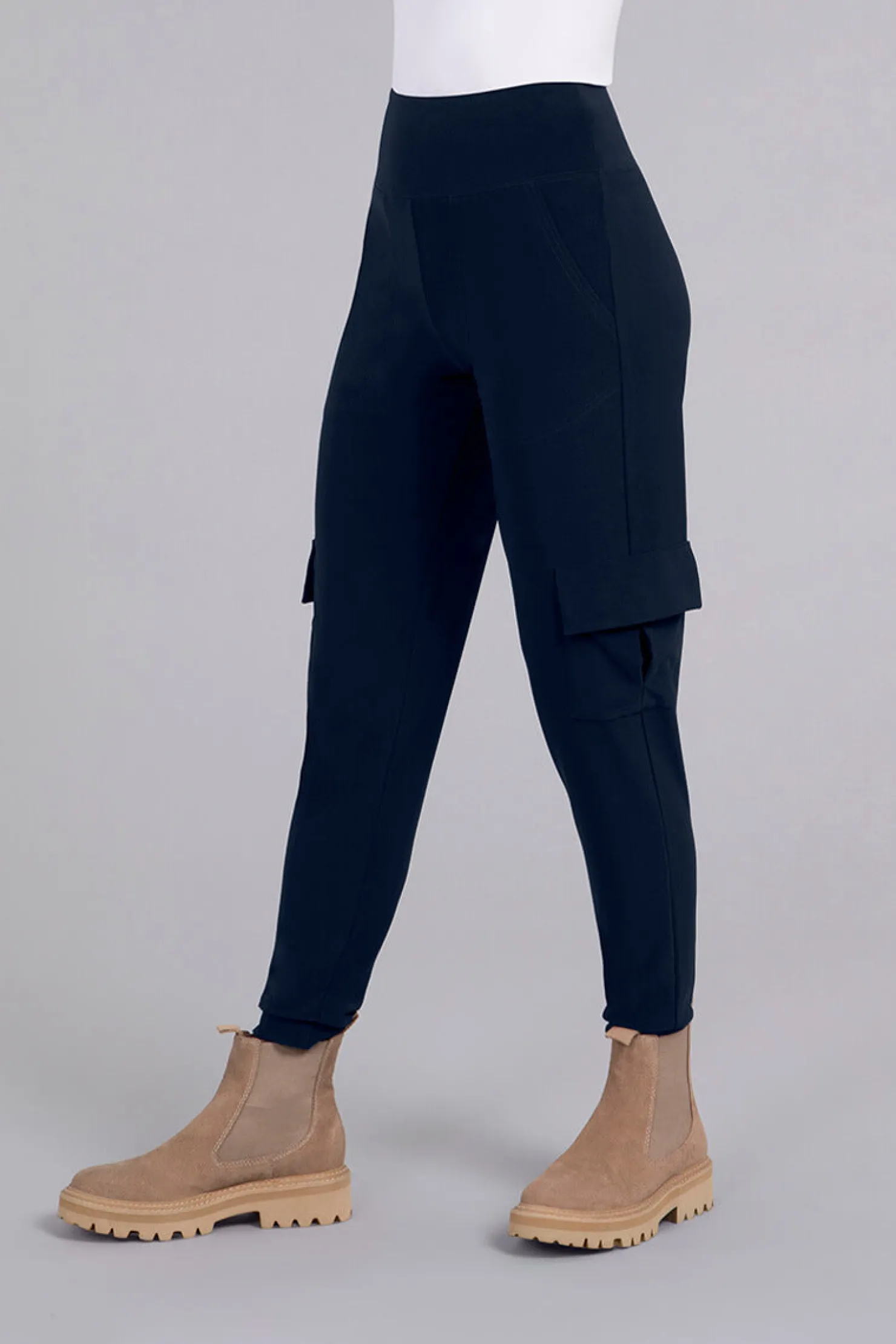 Sympli Bottoms>Safari Pant Navy