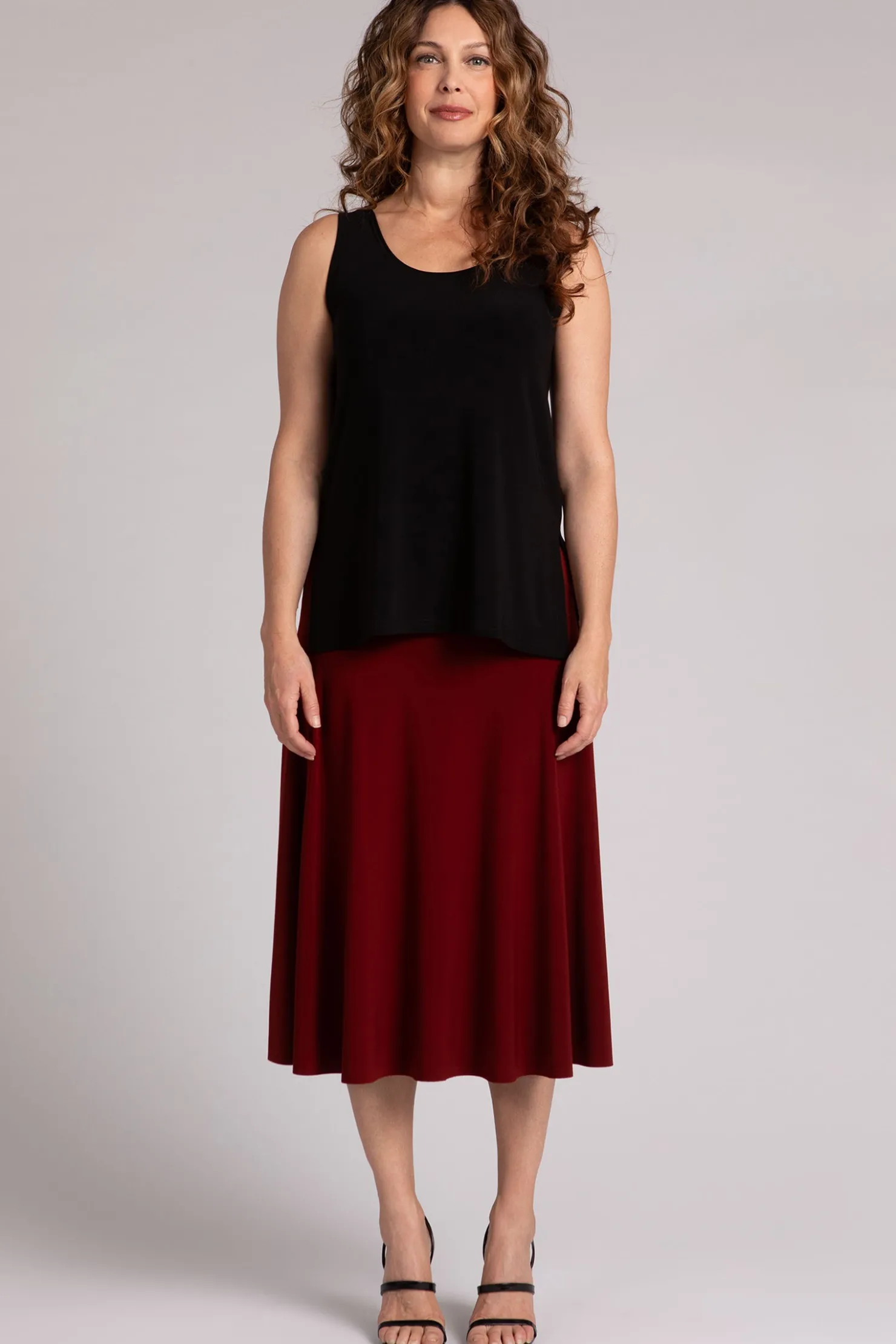 Sympli Bottoms>Skess Even Hem Rust