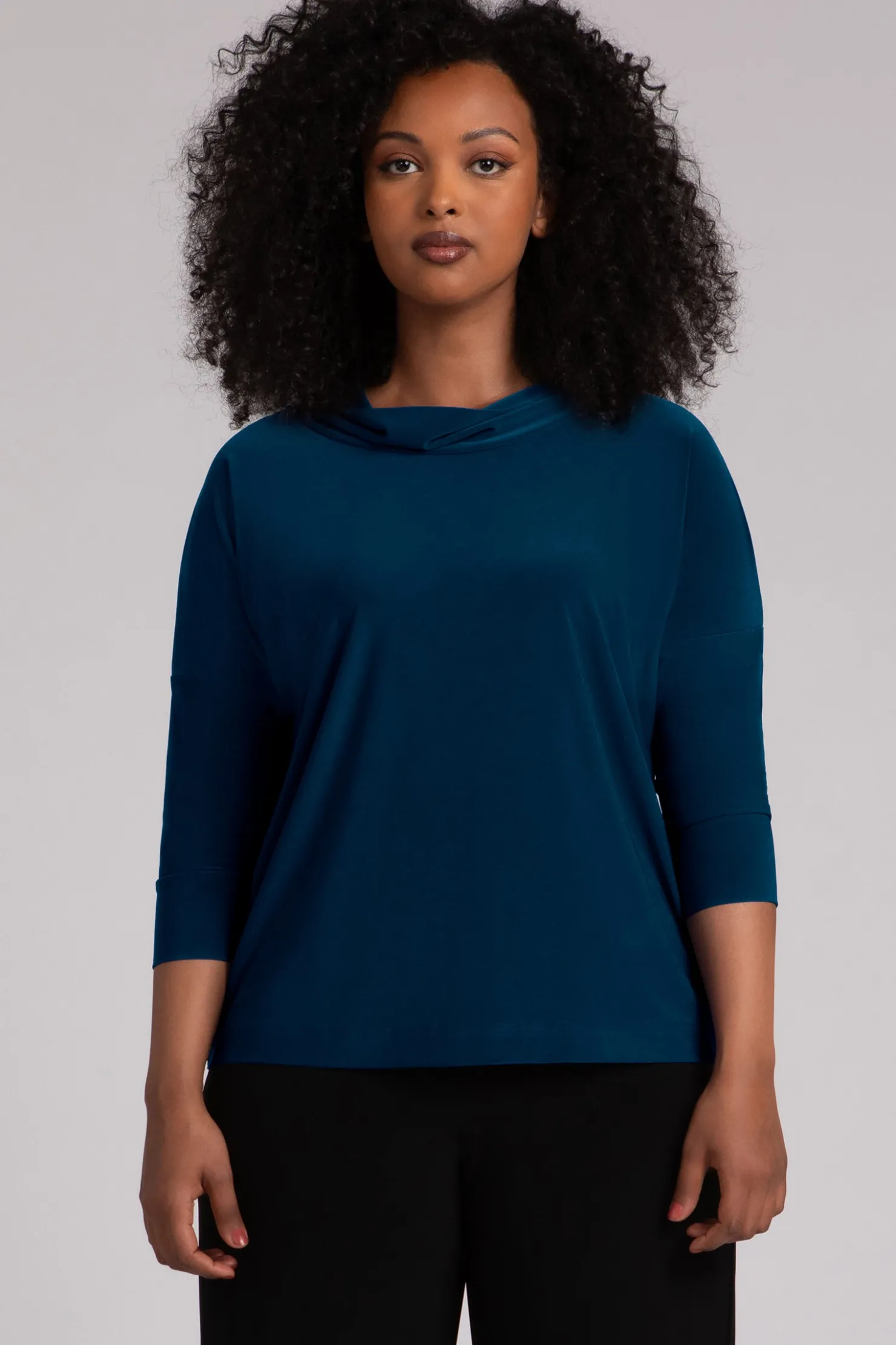 Sympli Tops>Slouch Sweatshirt Atlantis