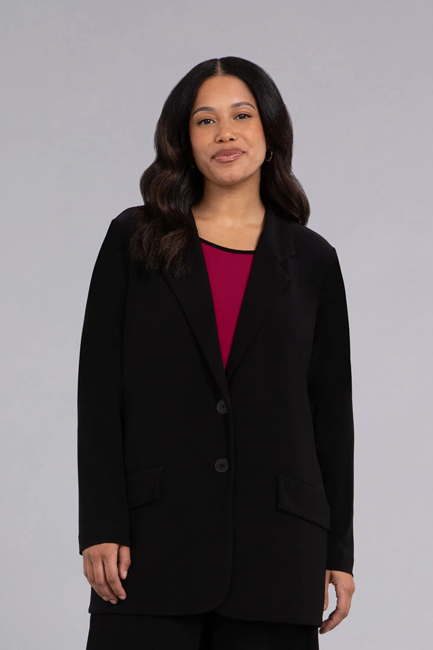 Sympli Jackets & Coats>The Blazer Black